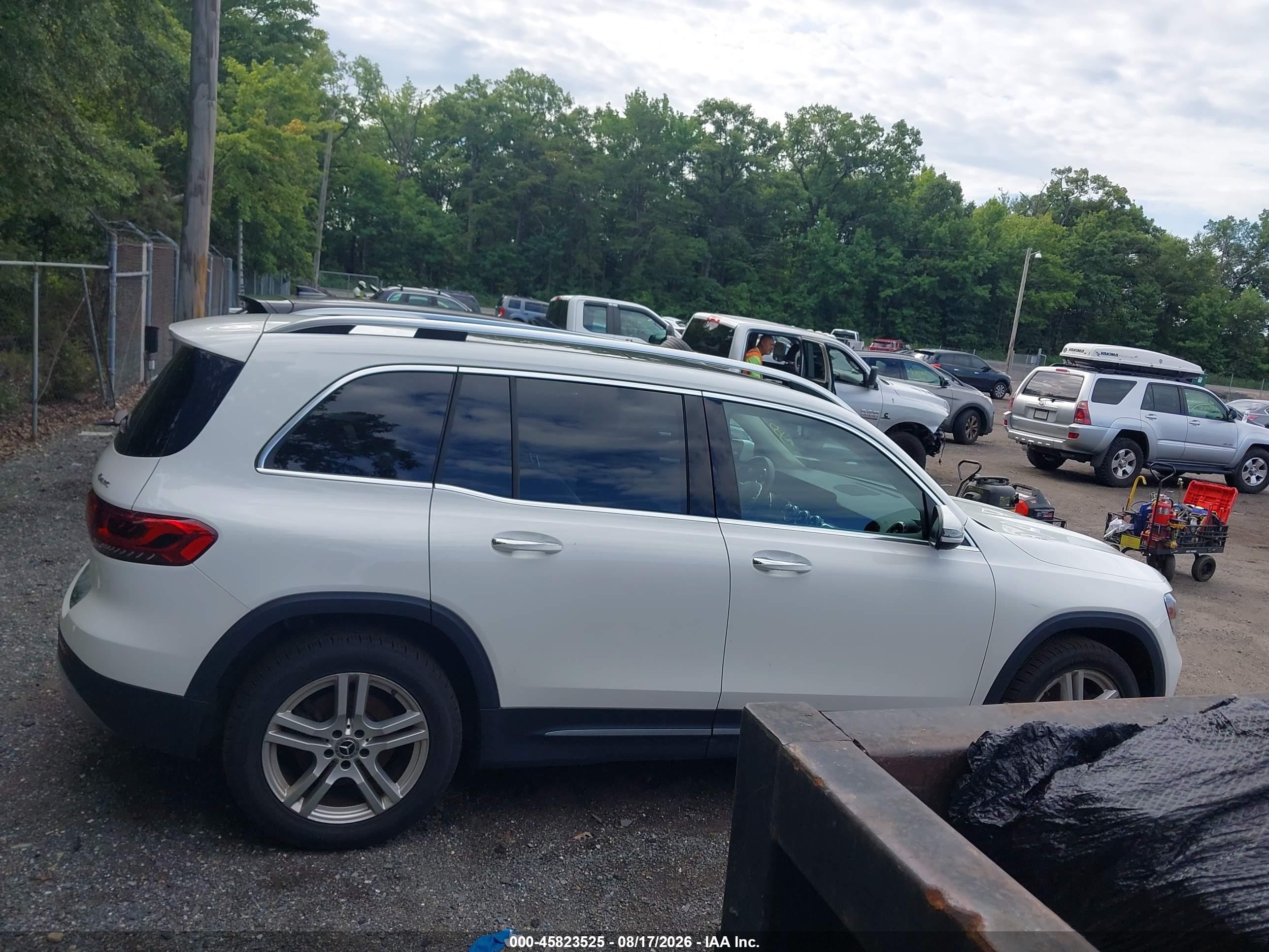 2020 Mercedes-benz Glb 250 4matic White vin: W1N4M4HB4LW030048