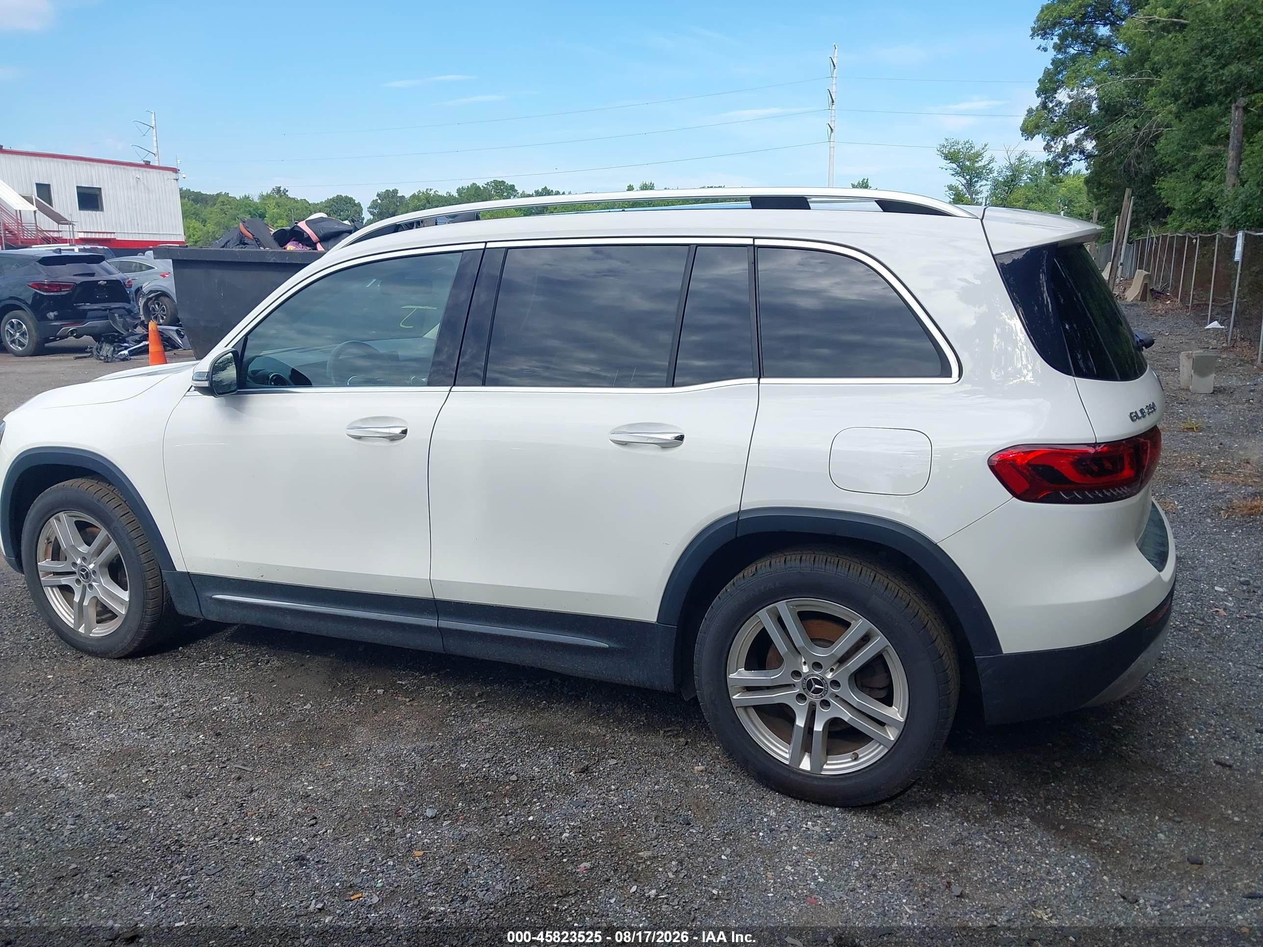 2020 Mercedes-benz Glb 250 4matic White vin: W1N4M4HB4LW030048