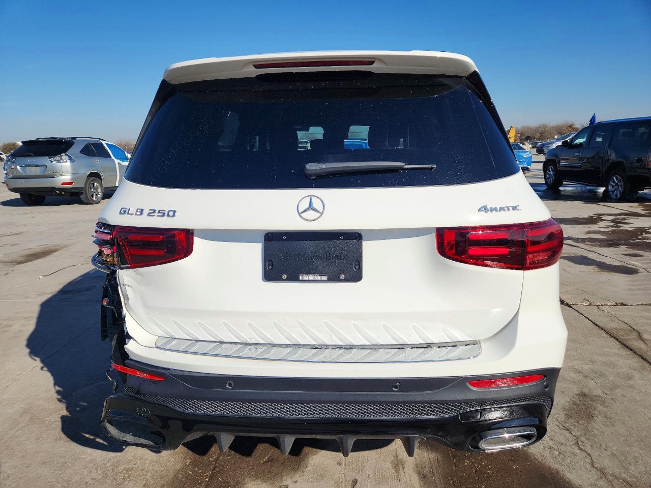 2024 Mercedes-benz Glb 250 4matic White vin: W1N4M4HB4RW374763