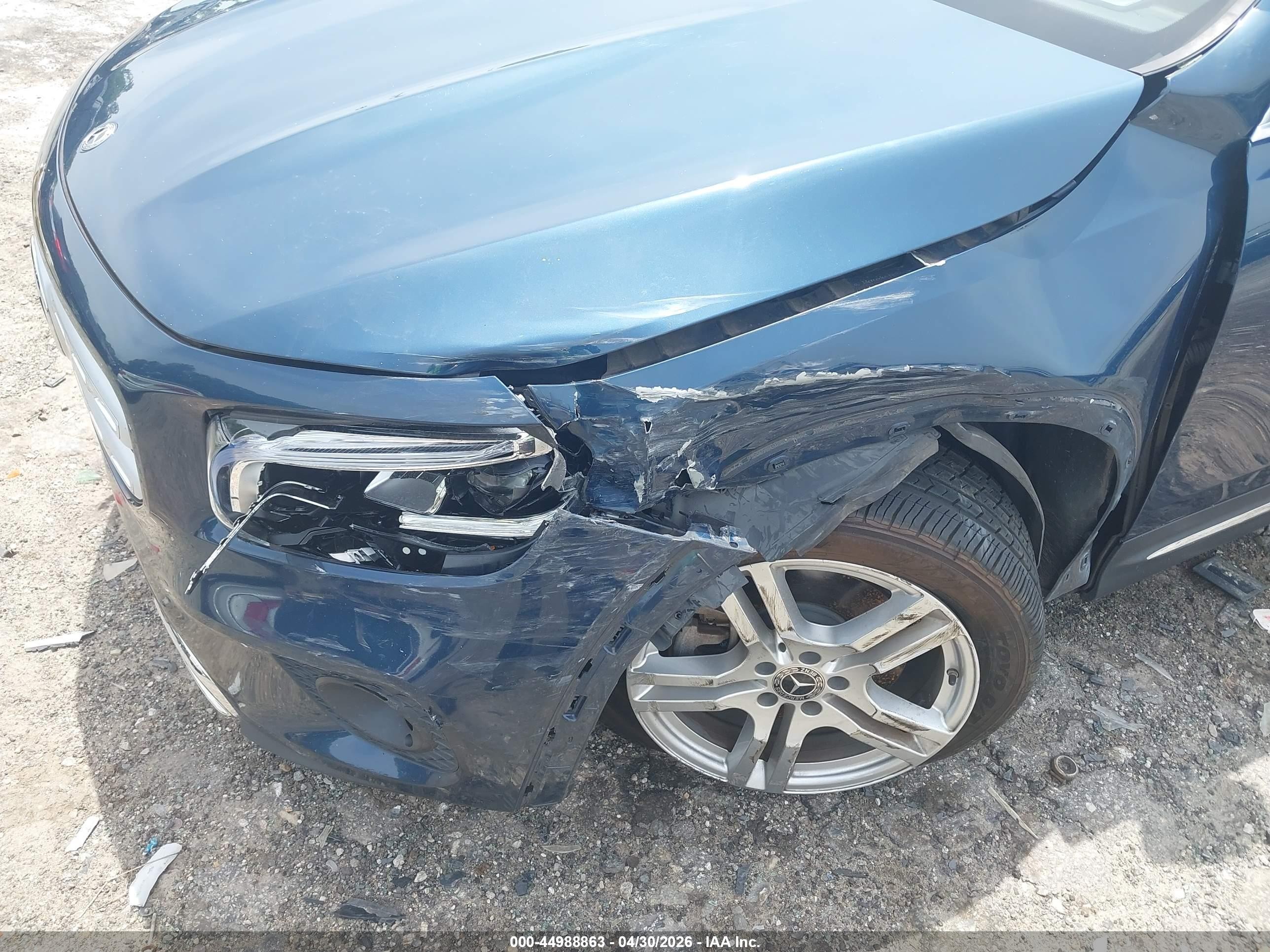 2020 Mercedes-benz Glb 250 4matic Blue vin: W1N4M4HB5LW025425
