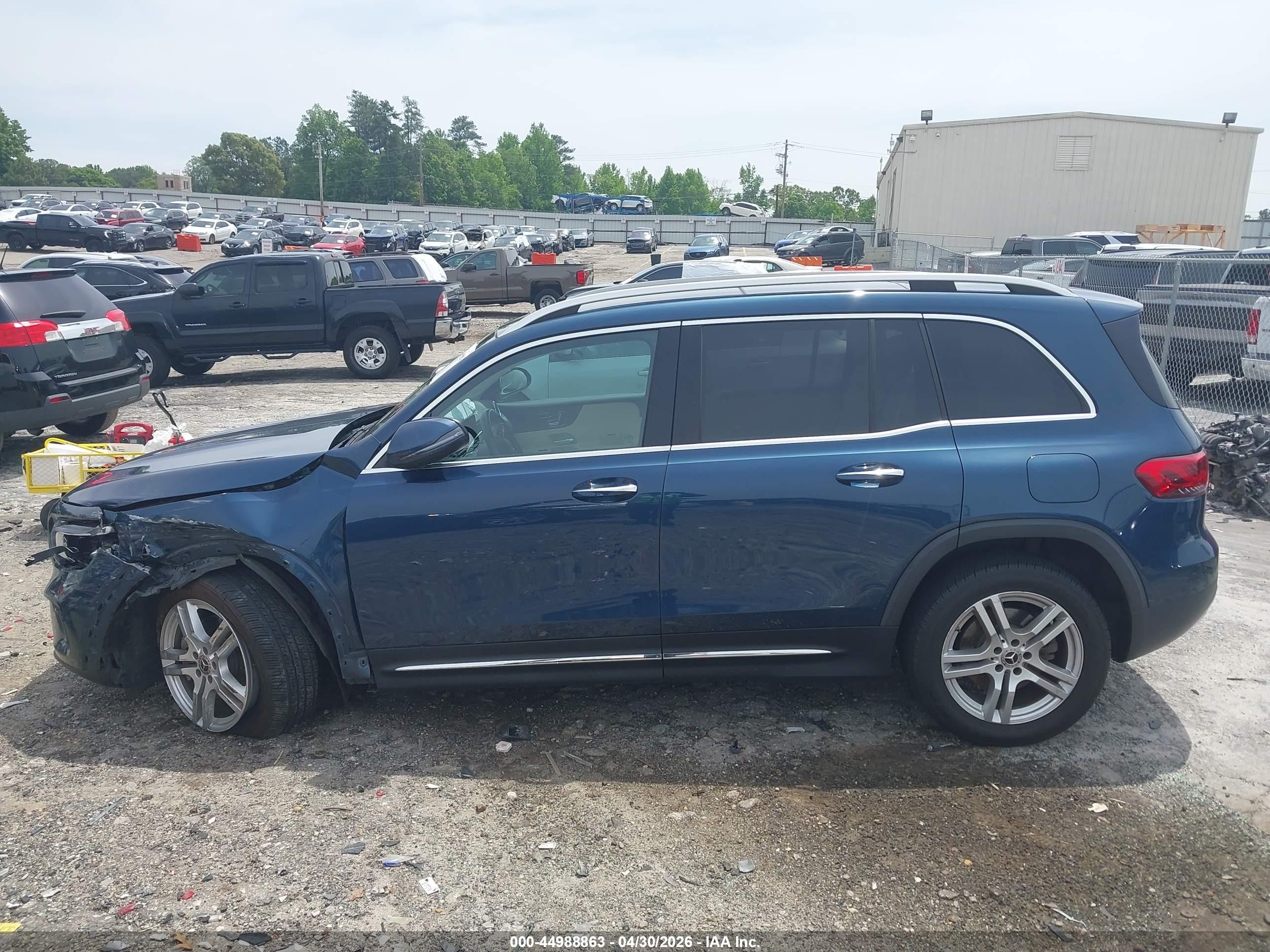 2020 Mercedes-benz Glb 250 4matic Blue vin: W1N4M4HB5LW025425