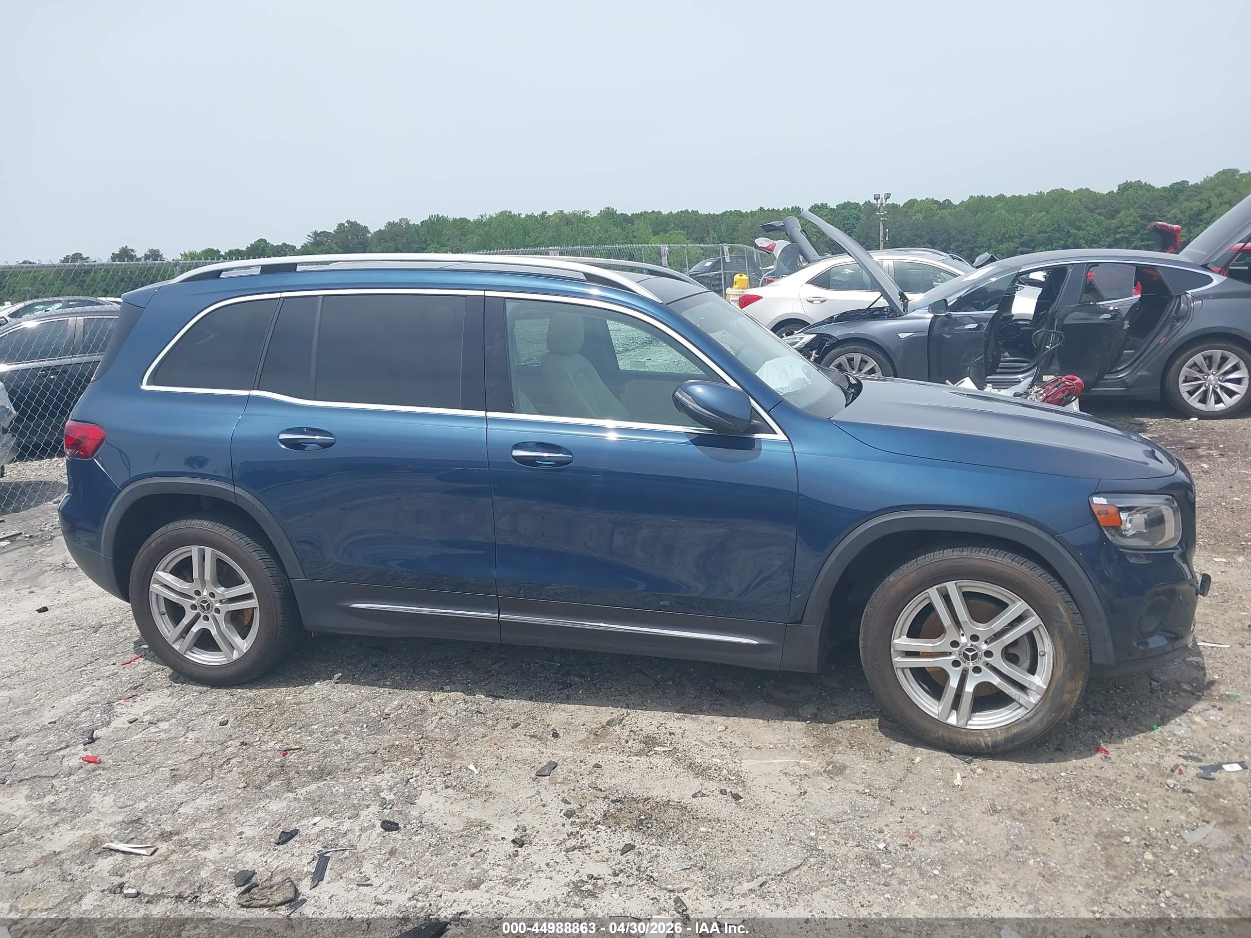 2020 Mercedes-benz Glb 250 4matic Blue vin: W1N4M4HB5LW025425