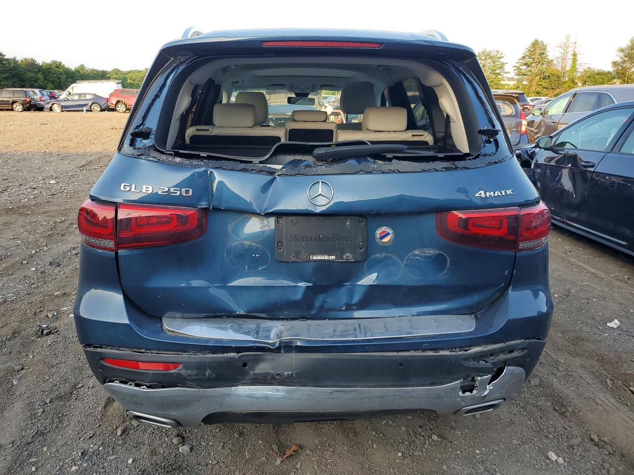 2022 Mercedes-benz Glb 250 4matic Blue vin: W1N4M4HB5NW182844