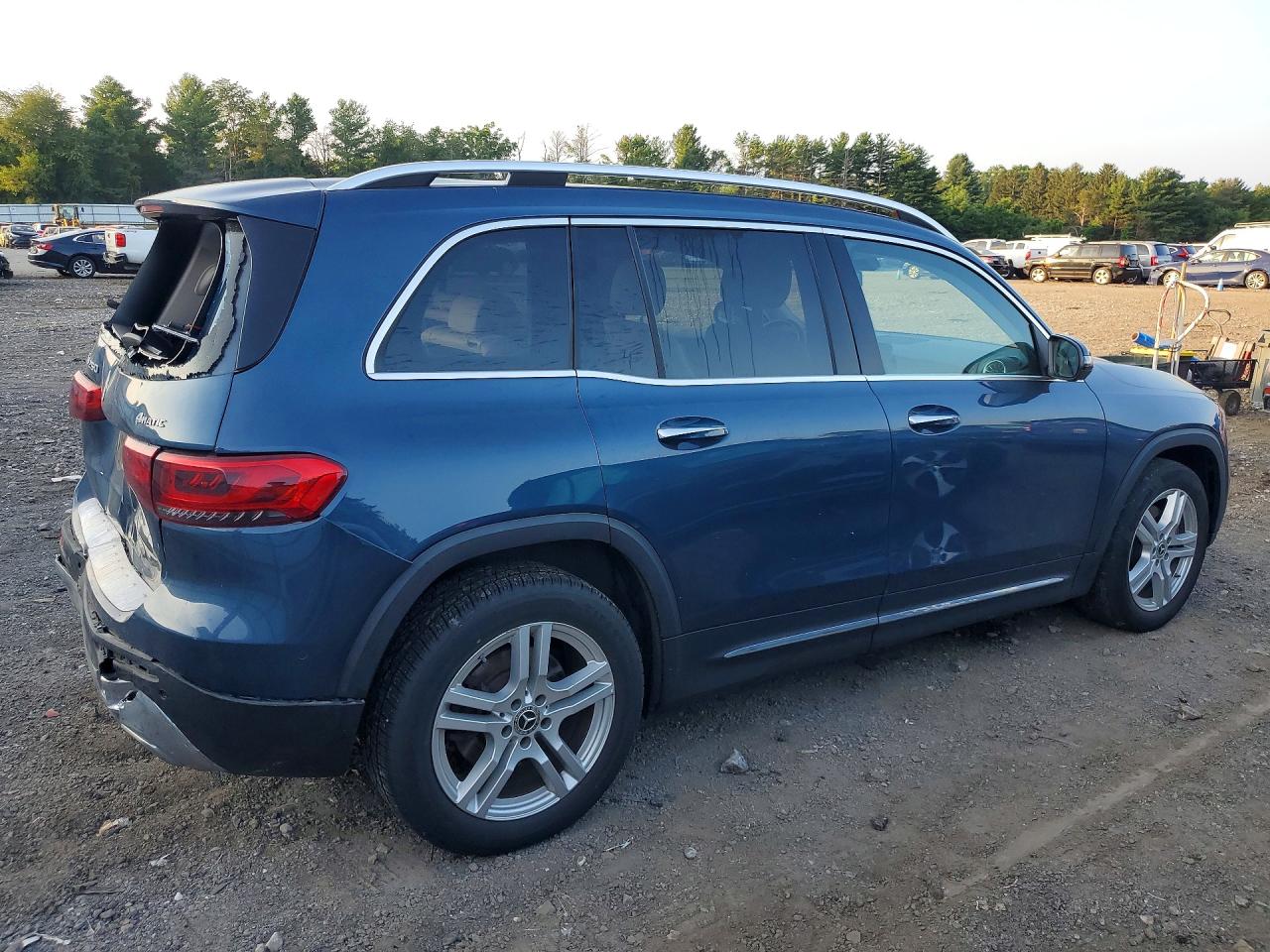 2022 Mercedes-benz Glb 250 4matic Blue vin: W1N4M4HB5NW182844