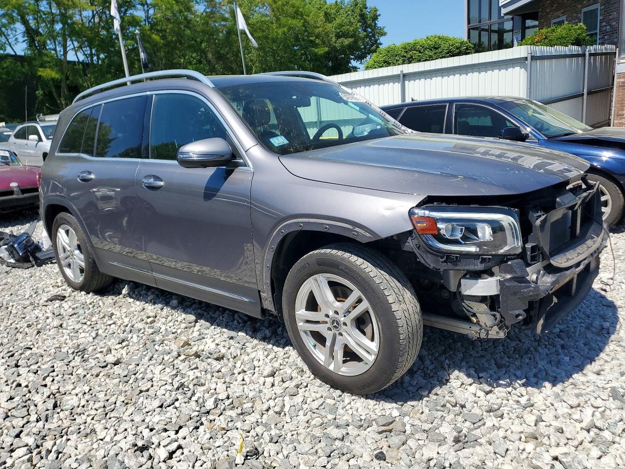 2021 Mercedes-benz Glb 250 4matic Серый vin: W1N4M4HB6MW122750