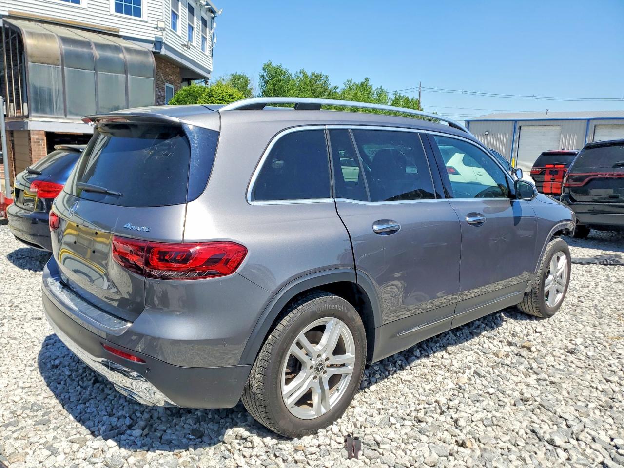2021 Mercedes-benz Glb 250 4matic Серый vin: W1N4M4HB6MW122750