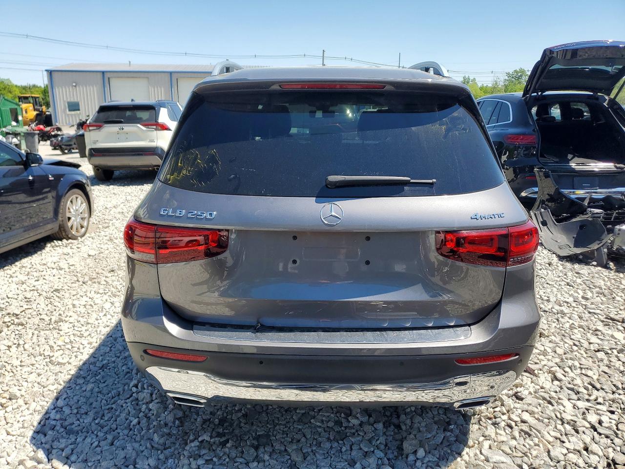 2021 Mercedes-benz Glb 250 4matic Серый vin: W1N4M4HB6MW122750