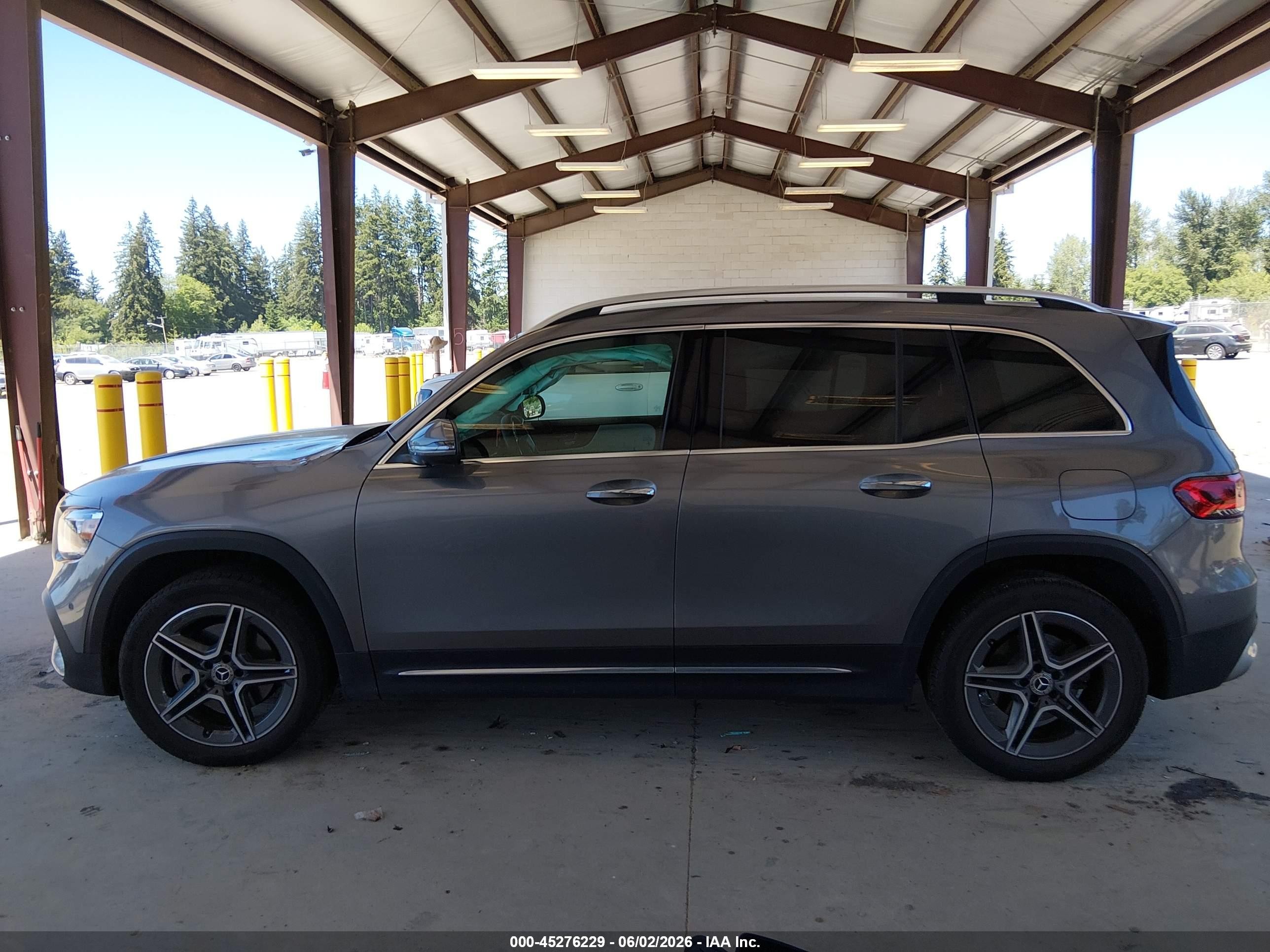 2022 Mercedes-benz Glb 250 4matic Серый vin: W1N4M4HB9NW175895