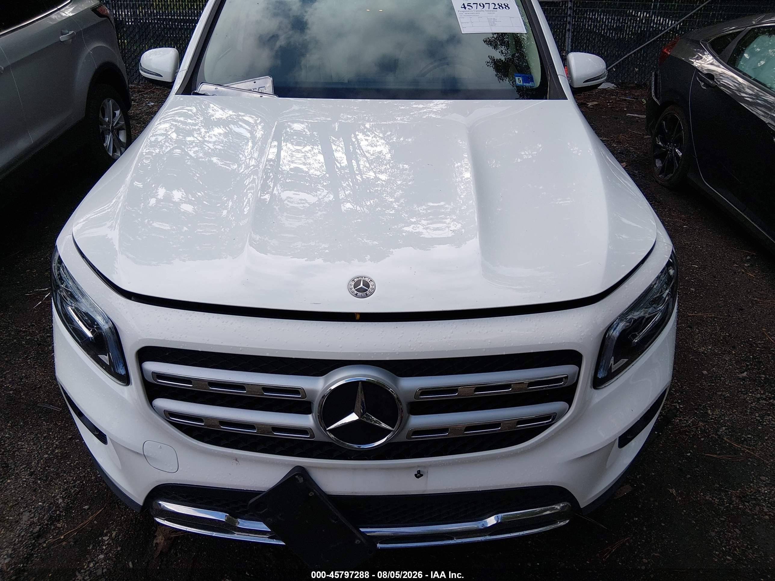 2020 Mercedes-benz Glb 250 4matic White vin: W1N4M4HBXLW024626