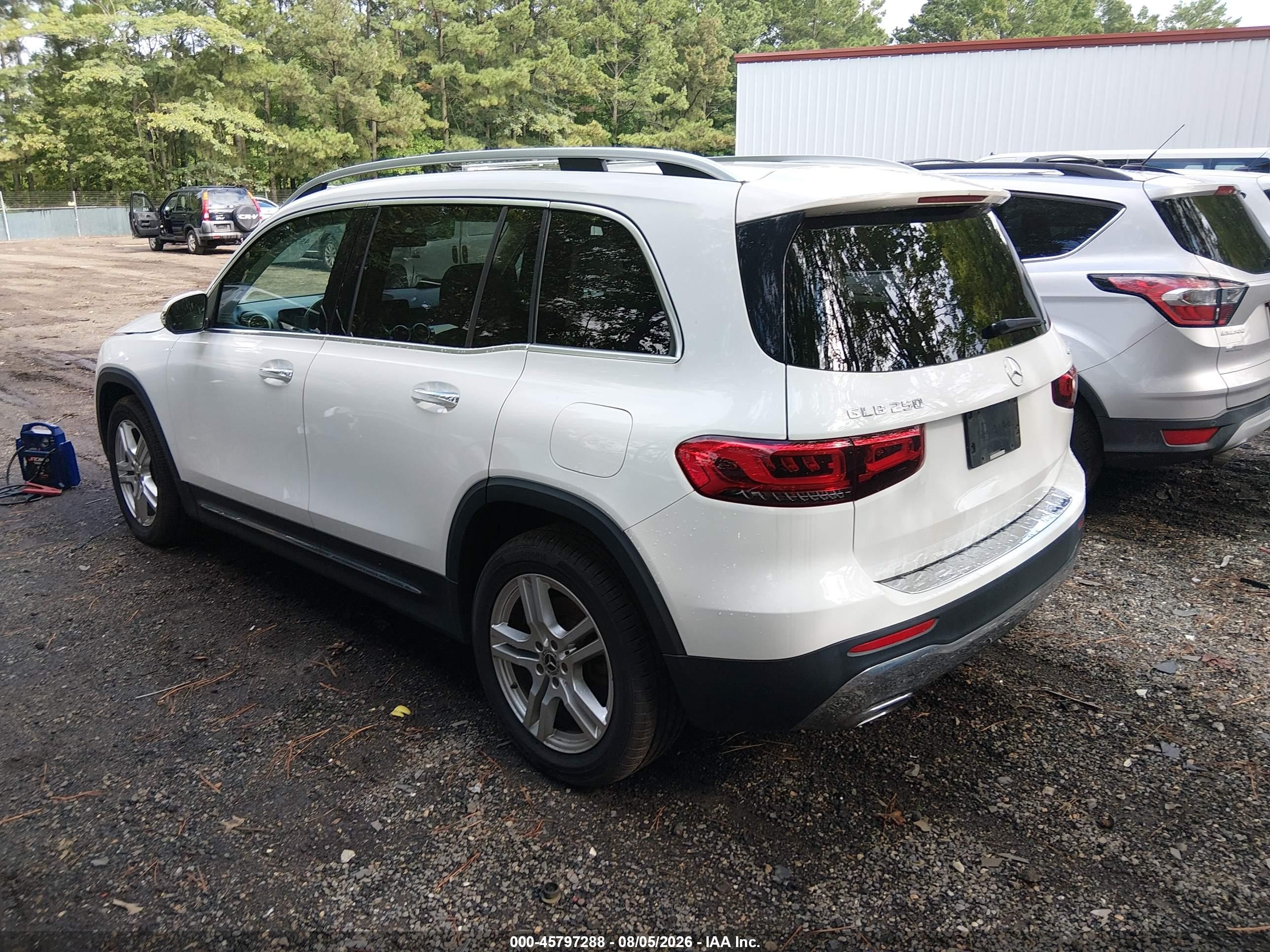 2020 Mercedes-benz Glb 250 4matic White vin: W1N4M4HBXLW024626