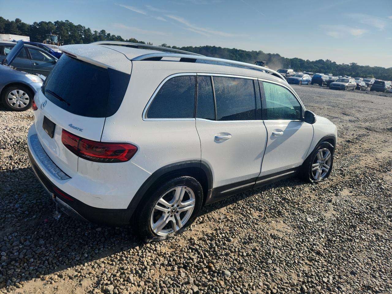 2021 Mercedes-benz Glb 250 4matic Белый vin: W1N4M4HBXMW146713