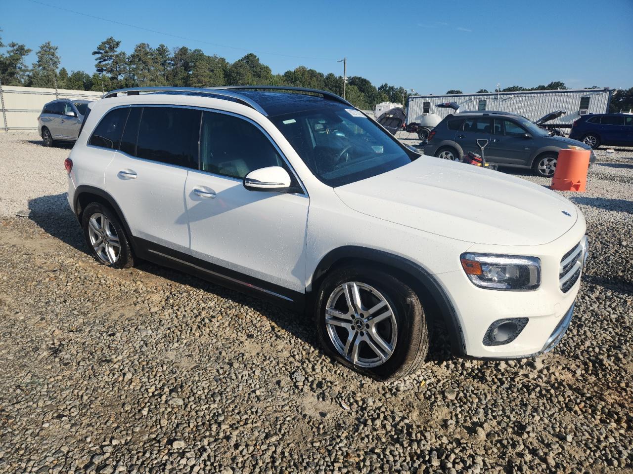 2021 Mercedes-benz Glb 250 4matic Белый vin: W1N4M4HBXMW146713