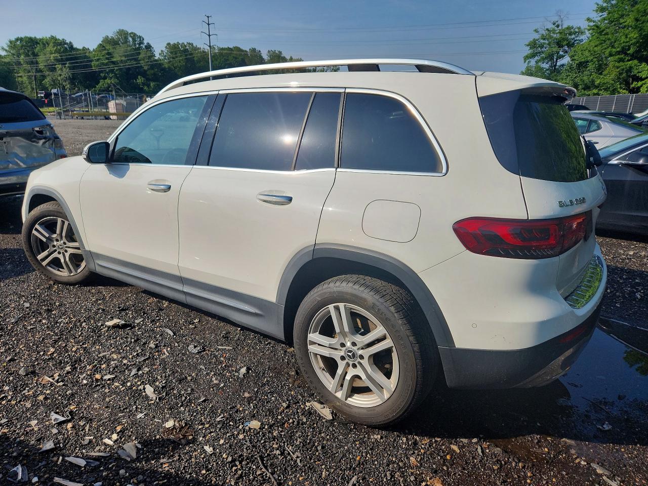 2022 Mercedes-benz Glb 250 4matic White vin: W1N4M4HBXNW181317