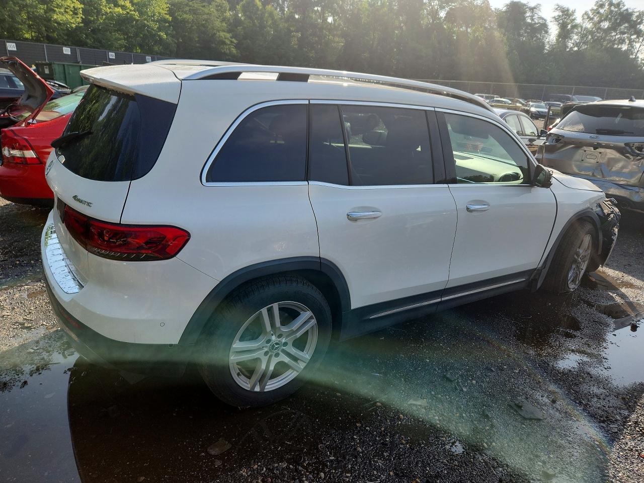 2022 Mercedes-benz Glb 250 4matic White vin: W1N4M4HBXNW181317