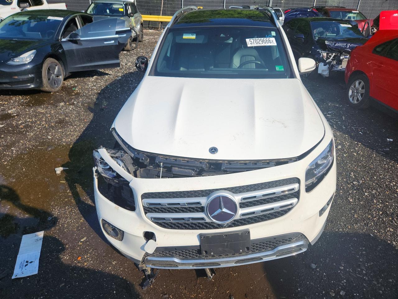 2022 Mercedes-benz Glb 250 4matic White vin: W1N4M4HBXNW181317
