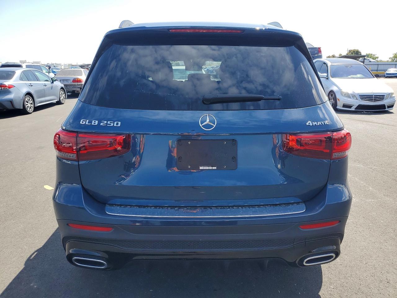 2023 Mercedes-benz Glb 250 4matic Синий vin: W1N4M4HBXPW278438
