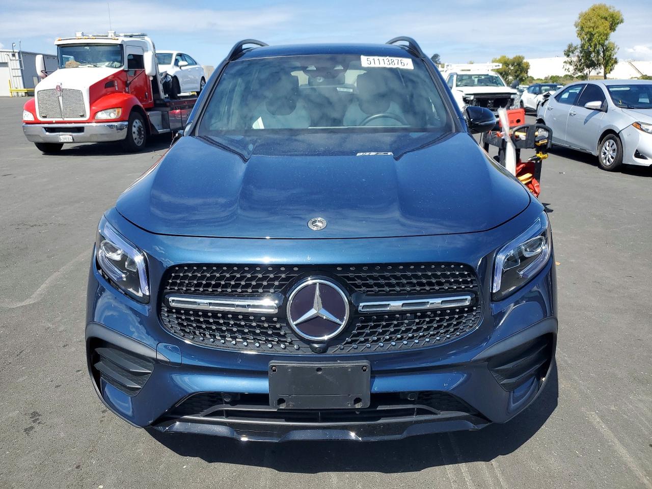 2023 Mercedes-benz Glb 250 4matic Синий vin: W1N4M4HBXPW278438