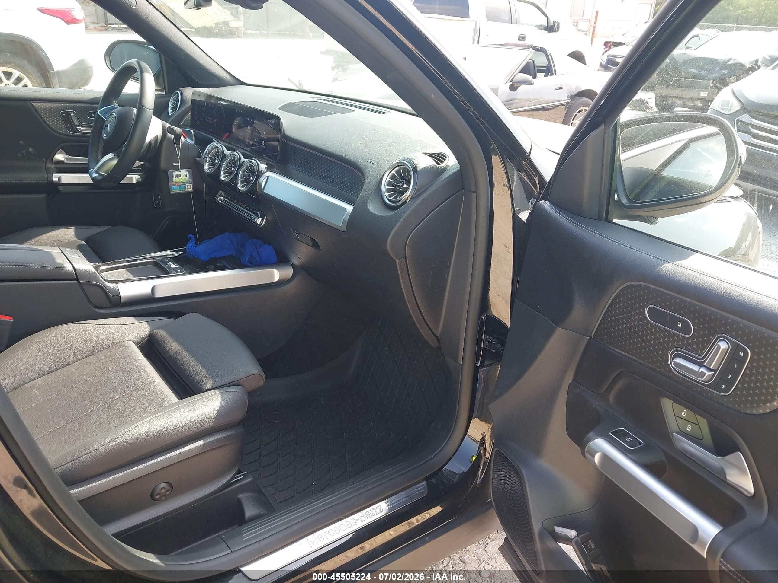 2024 Mercedes-benz Glb 250 4matic Black vin: W1N4M4HBXRW372029