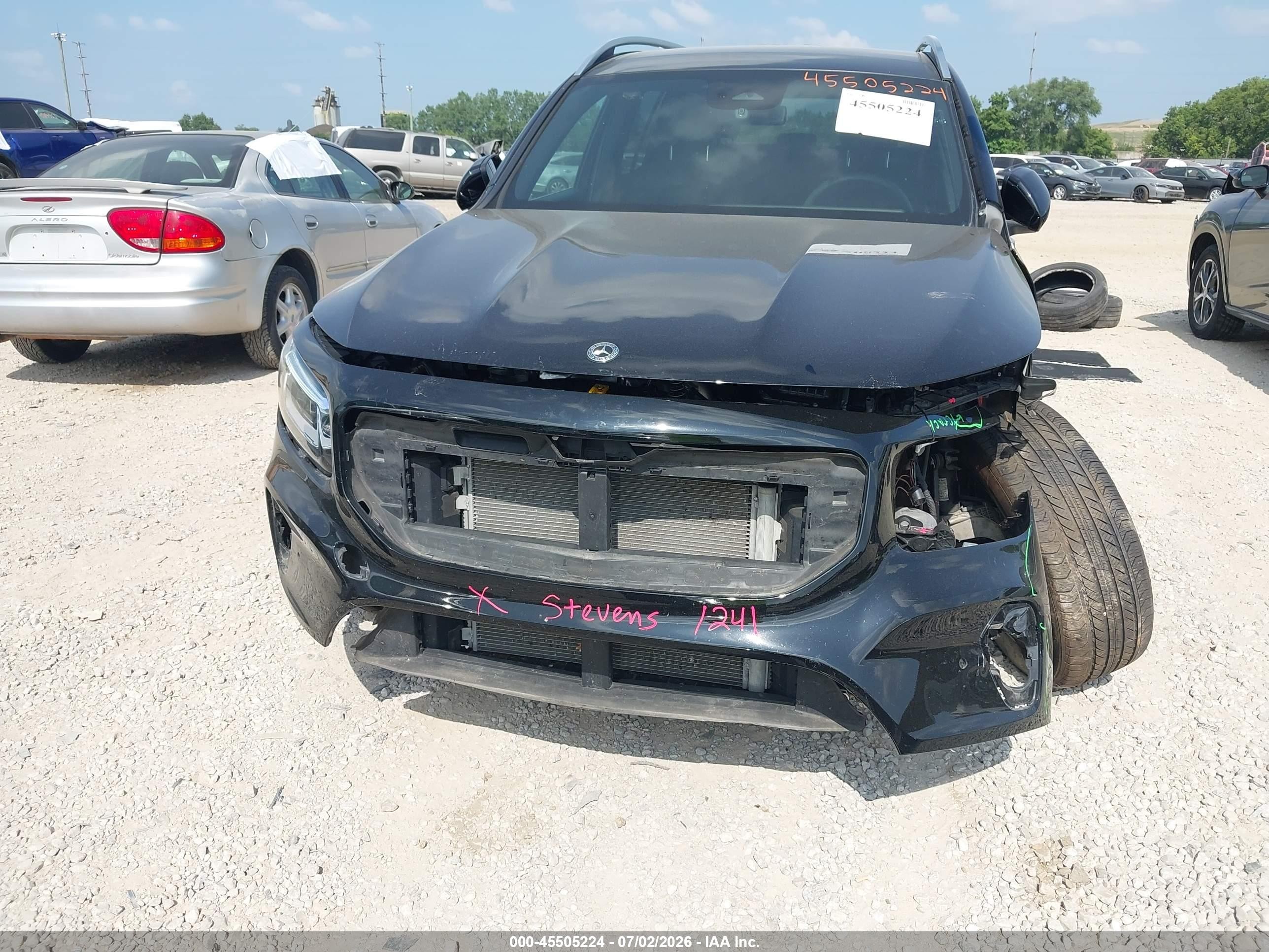 2024 Mercedes-benz Glb 250 4matic Black vin: W1N4M4HBXRW372029