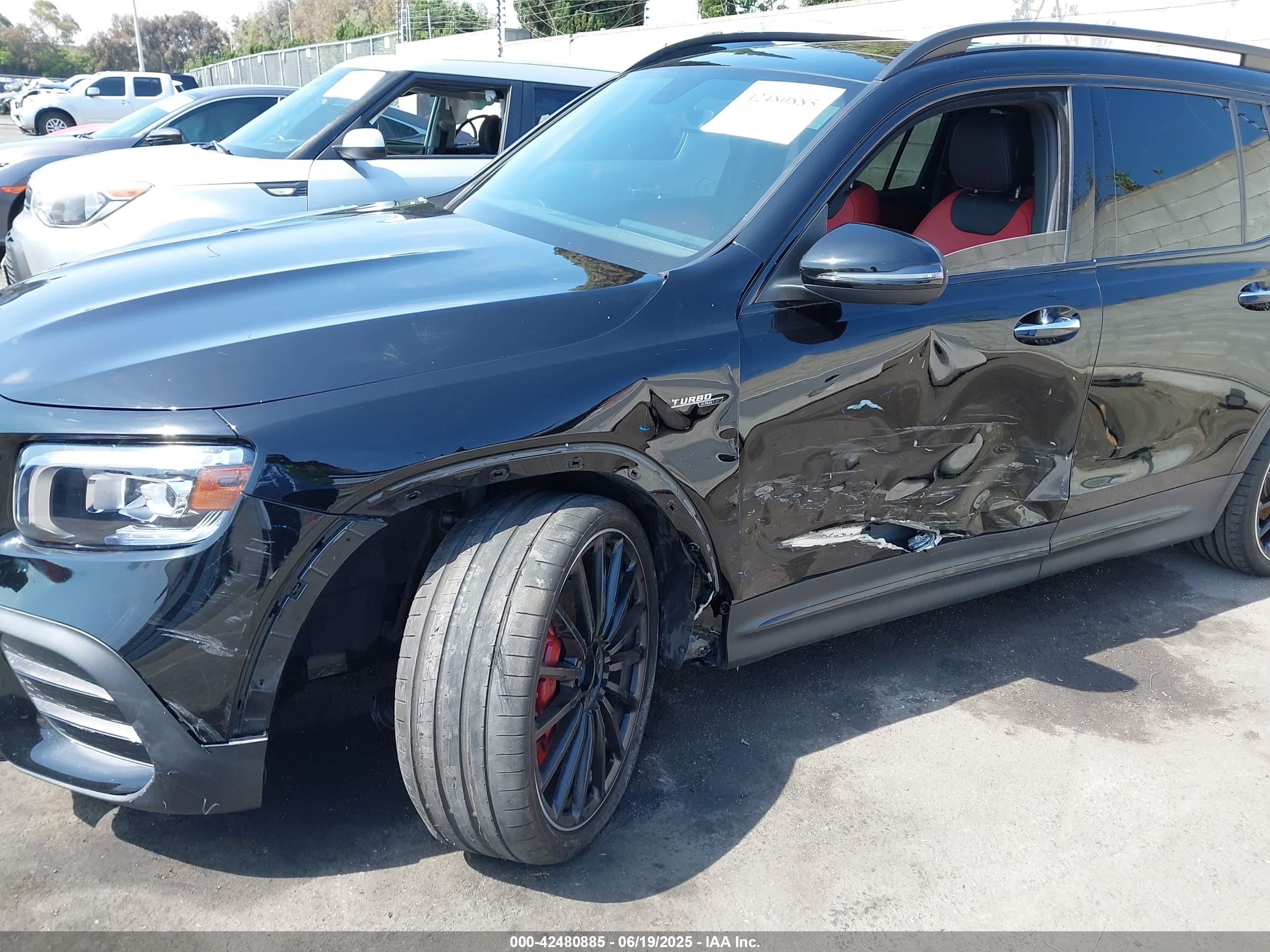 2023 Mercedes-benz Amg Glb 35 4matic Black vin: W1N4M5BB3PW289702