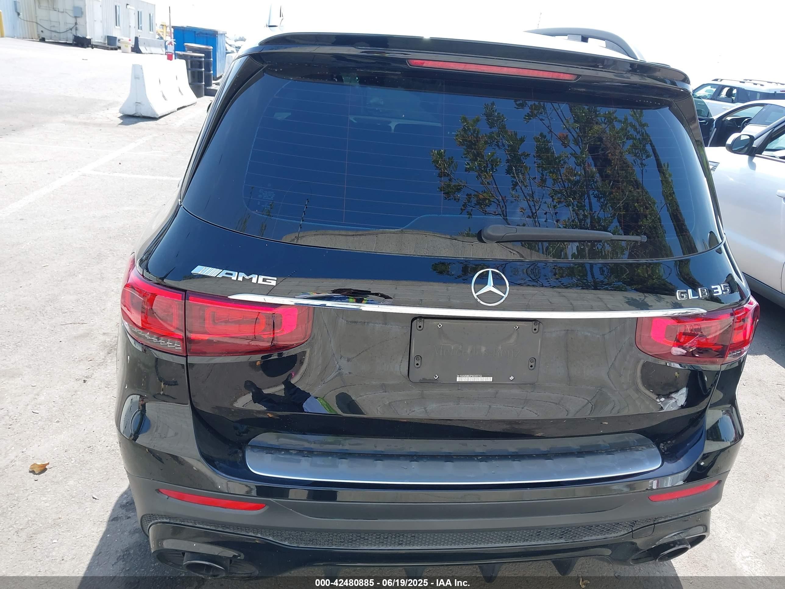 2023 Mercedes-benz Amg Glb 35 4matic Black vin: W1N4M5BB3PW289702