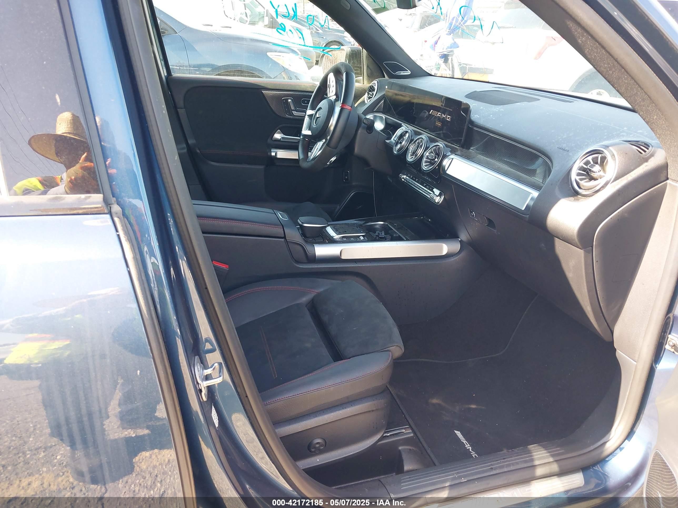 2023 Mercedes-benz Amg Glb 35 4matic Dark Blue vin: W1N4M5BB7PW301673