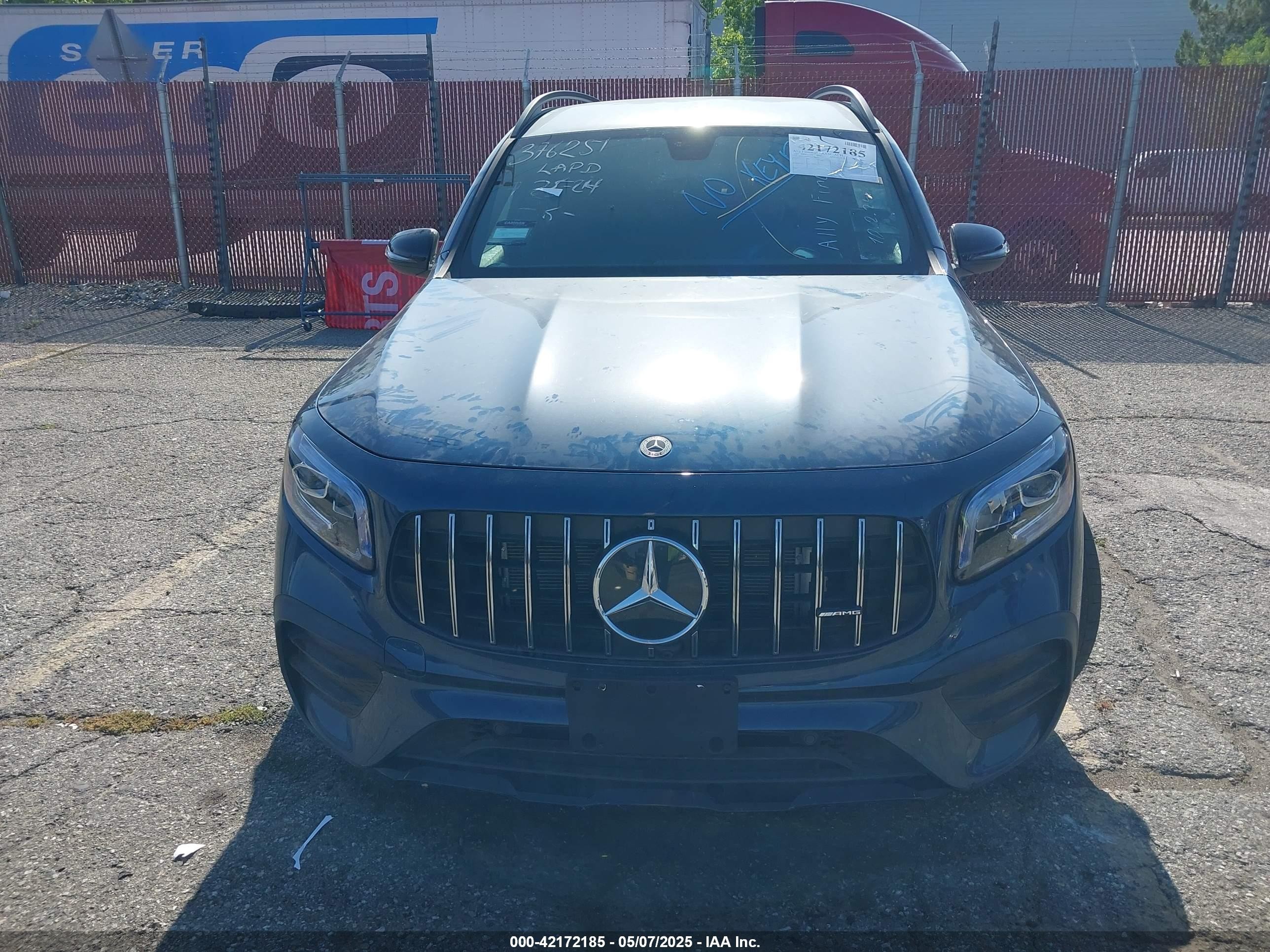 2023 Mercedes-benz Amg Glb 35 4matic Dark Blue vin: W1N4M5BB7PW301673