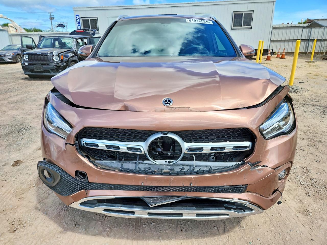 2022 Mercedes-benz Gla 250 Brown vin: W1N4N4GB2NJ403764