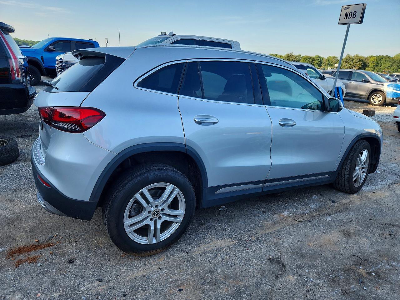 2021 Mercedes-benz Gla 250 Серебряный vin: W1N4N4GB7MJ201470