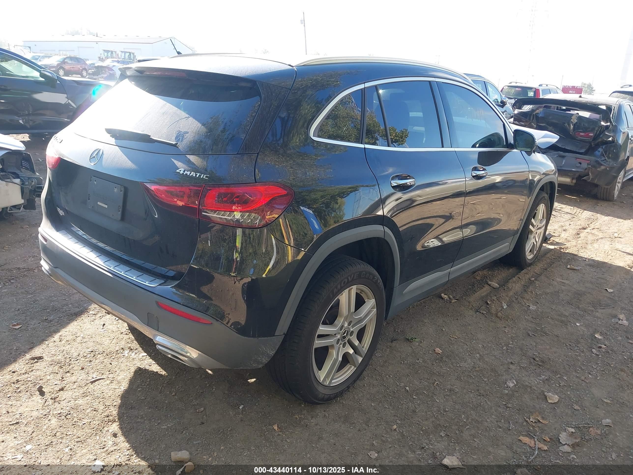 2021 Mercedes-benz Gla 250 4matic Black vin: W1N4N4HB0MJ267096