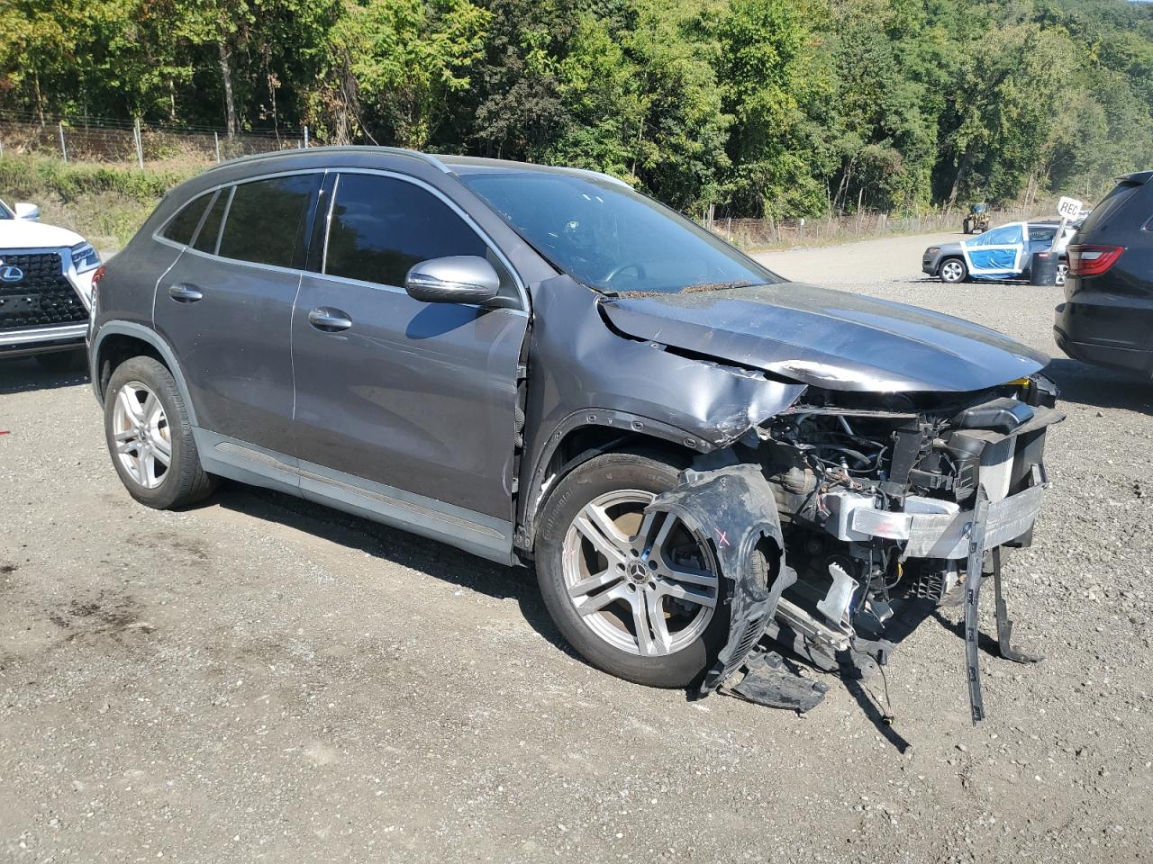 2021 Mercedes-benz Gla 250 4matic Серый vin: W1N4N4HB2MJ169848