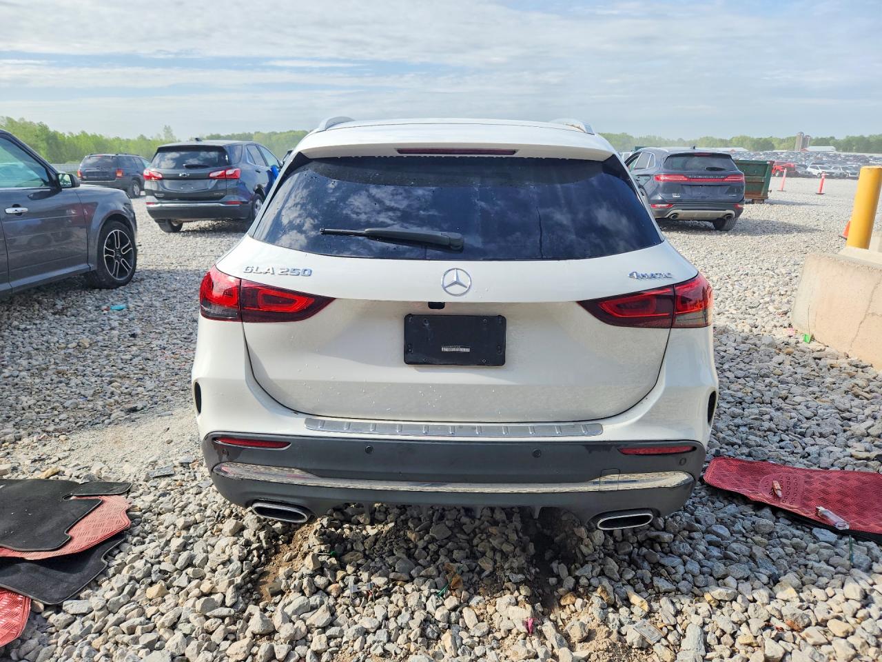 2022 Mercedes-benz Gla 250 4matic White vin: W1N4N4HB2NJ391078