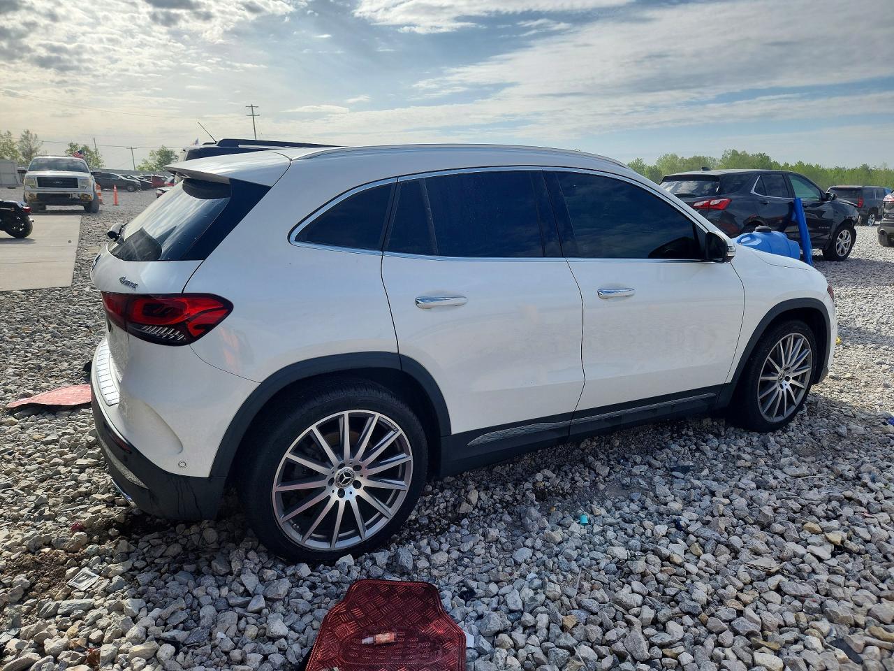 2022 Mercedes-benz Gla 250 4matic White vin: W1N4N4HB2NJ391078