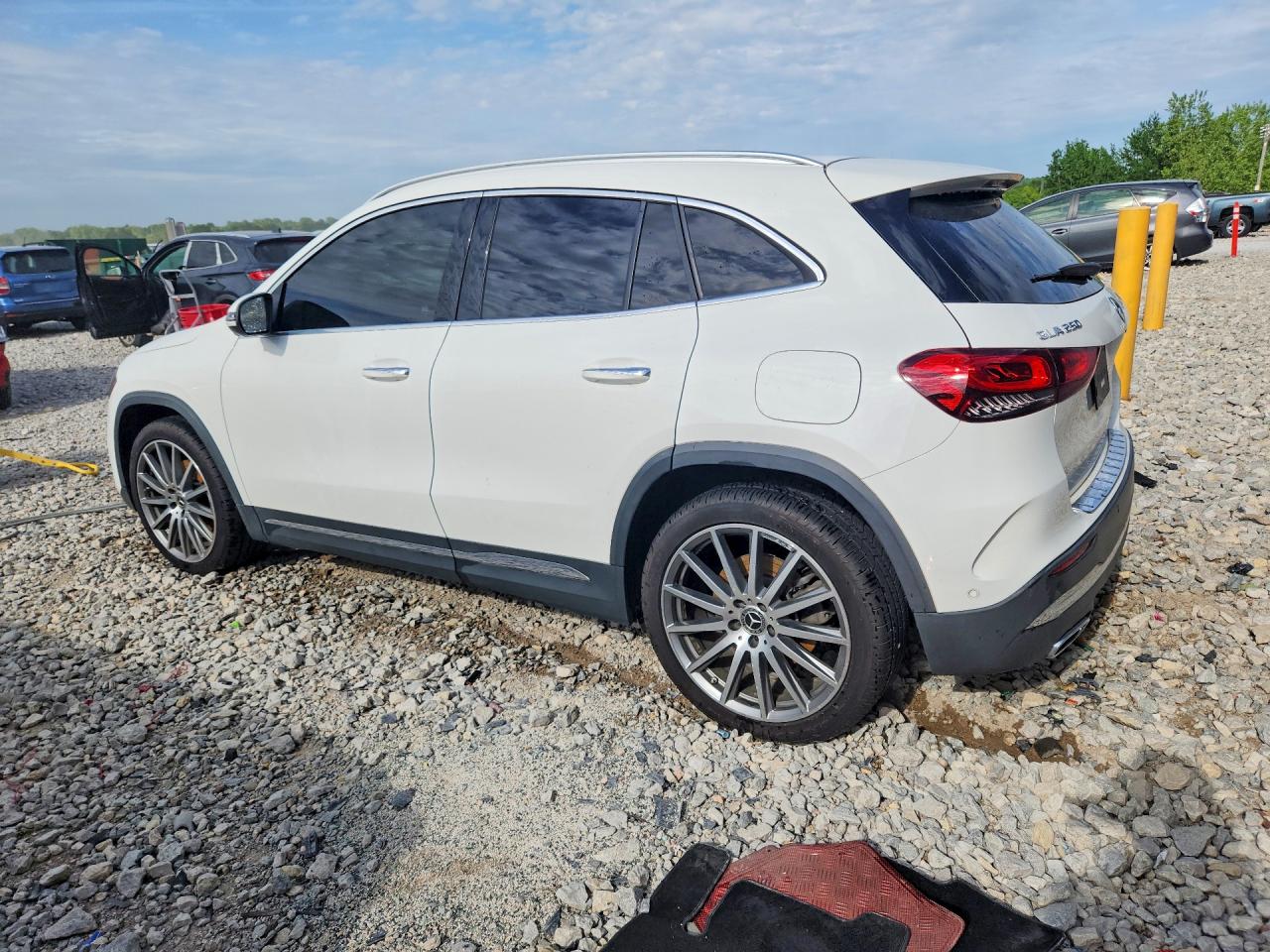 2022 Mercedes-benz Gla 250 4matic White vin: W1N4N4HB2NJ391078