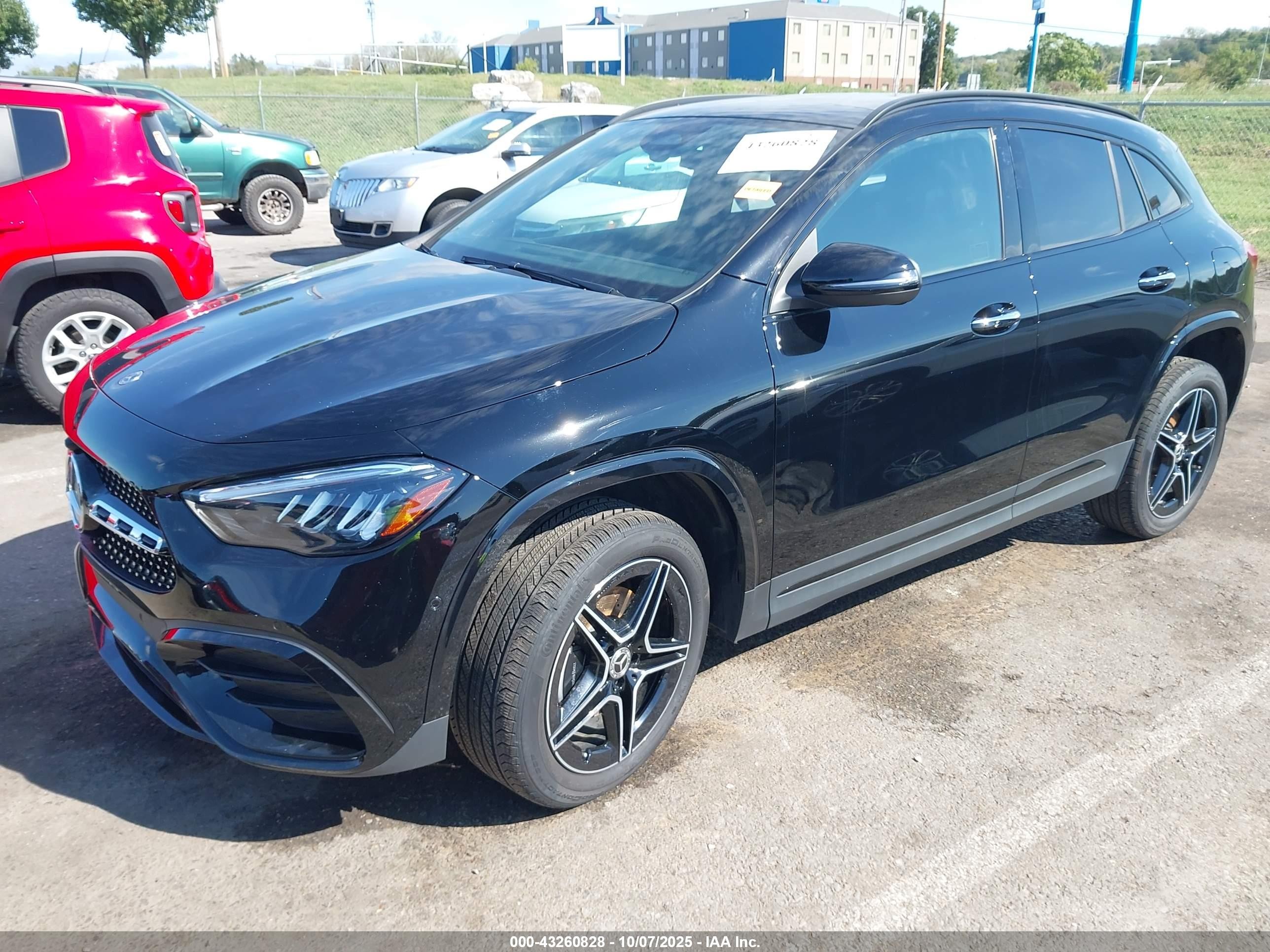 2025 Mercedes-benz Gla 250 4matic Black vin: W1N4N4HB3SJ635087