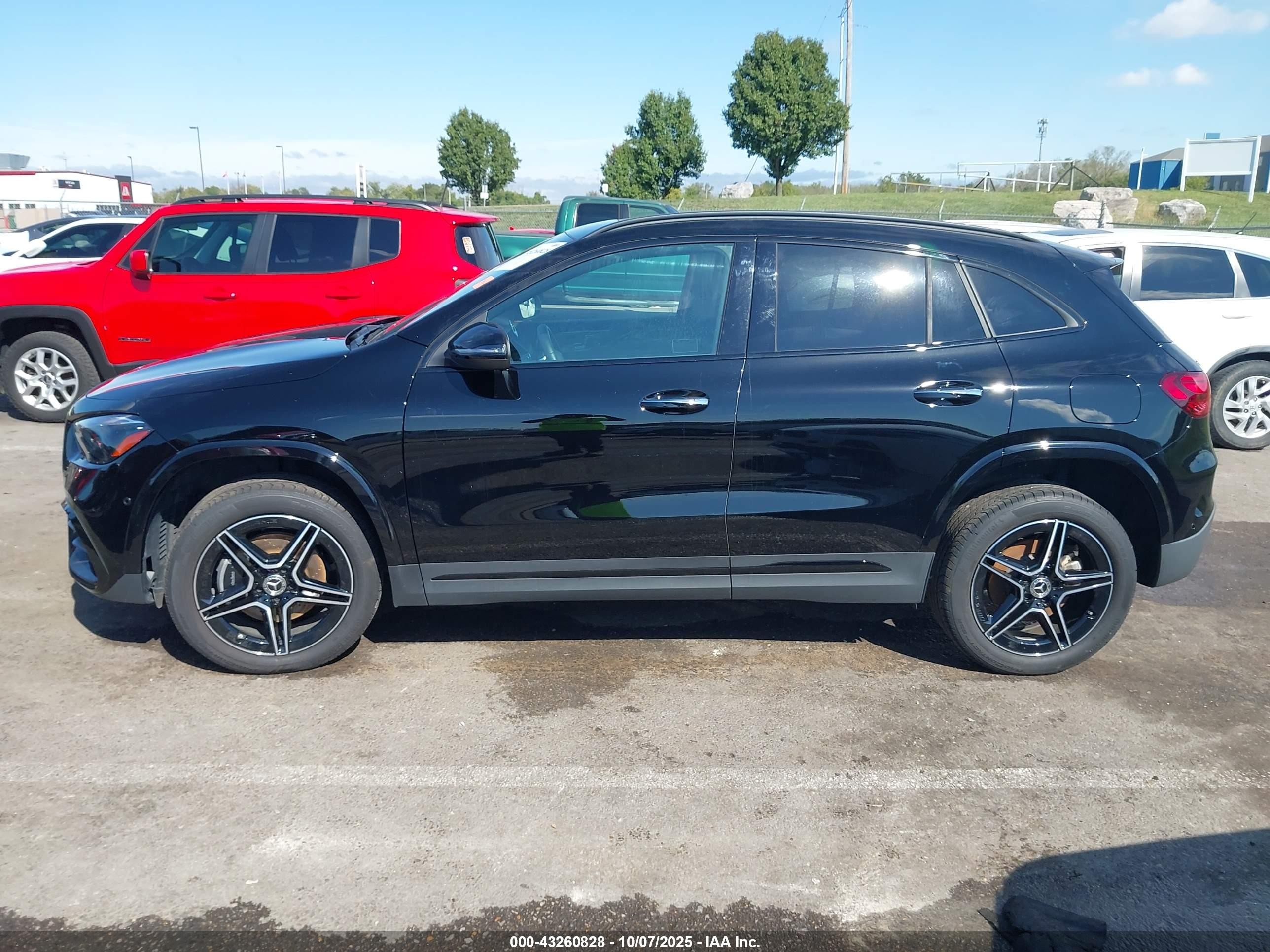 2025 Mercedes-benz Gla 250 4matic Black vin: W1N4N4HB3SJ635087