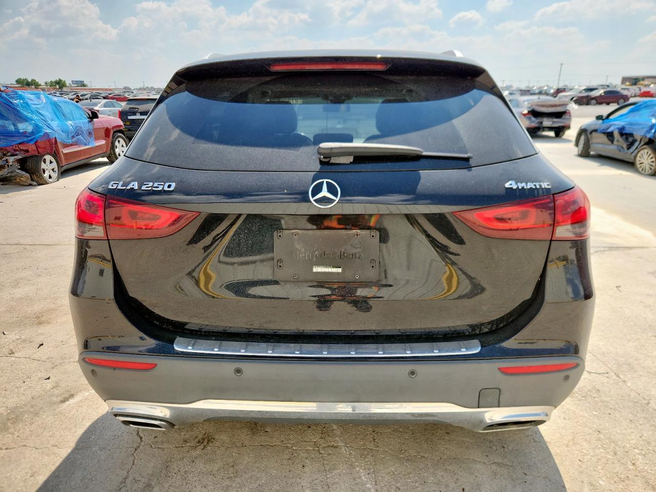 2021 Mercedes-benz Gla 250 4matic Черный vin: W1N4N4HB4MJ190670