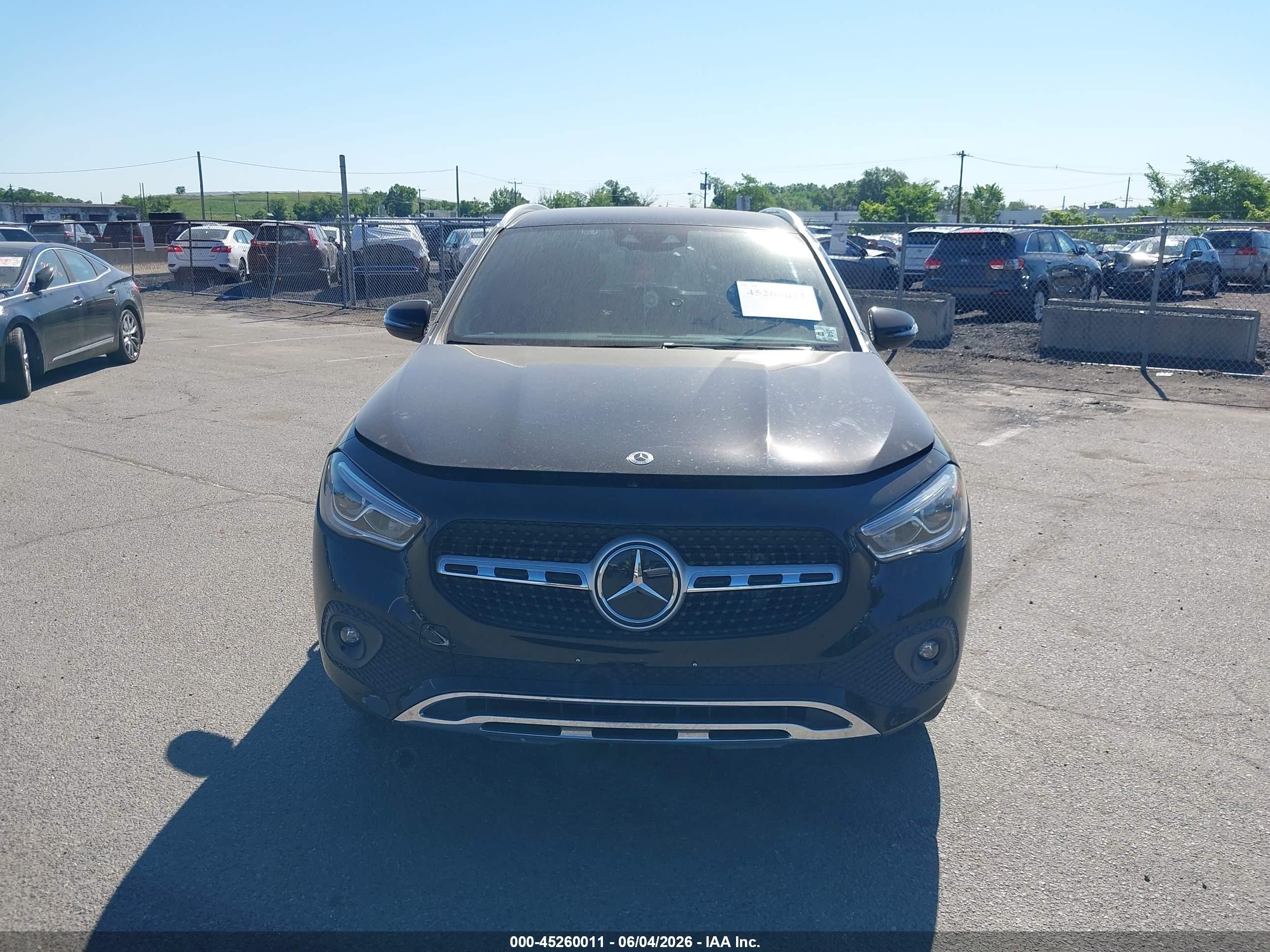 2022 Mercedes-benz Gla Gla 250 Черный vin: W1N4N4HB4NJ389526