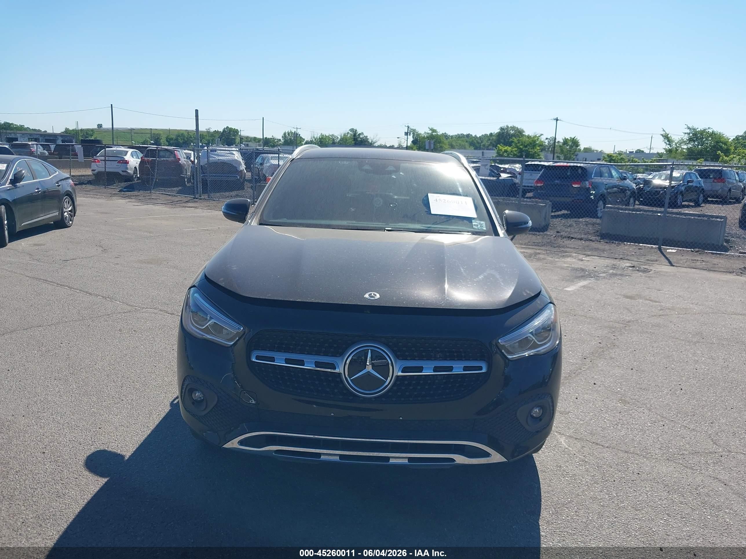 2022 Mercedes-benz Gla Gla 250 Черный vin: W1N4N4HB4NJ389526