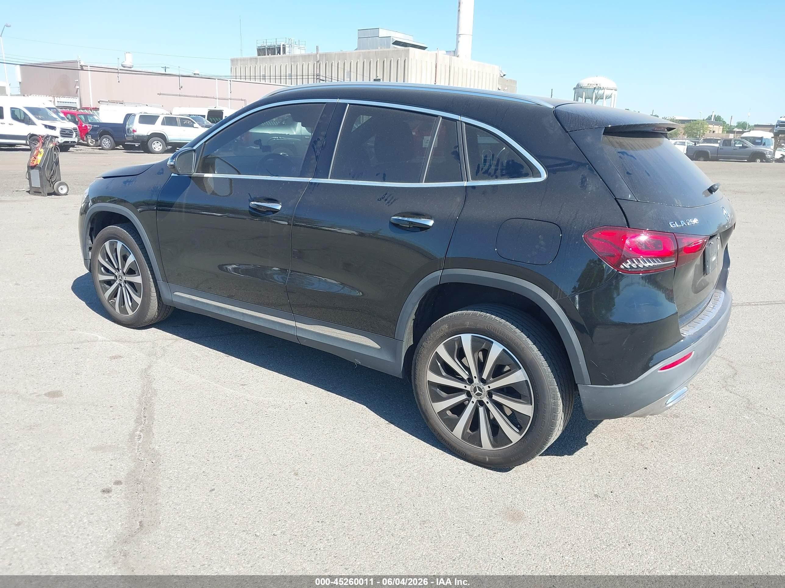 2022 Mercedes-benz Gla Gla 250 Черный vin: W1N4N4HB4NJ389526