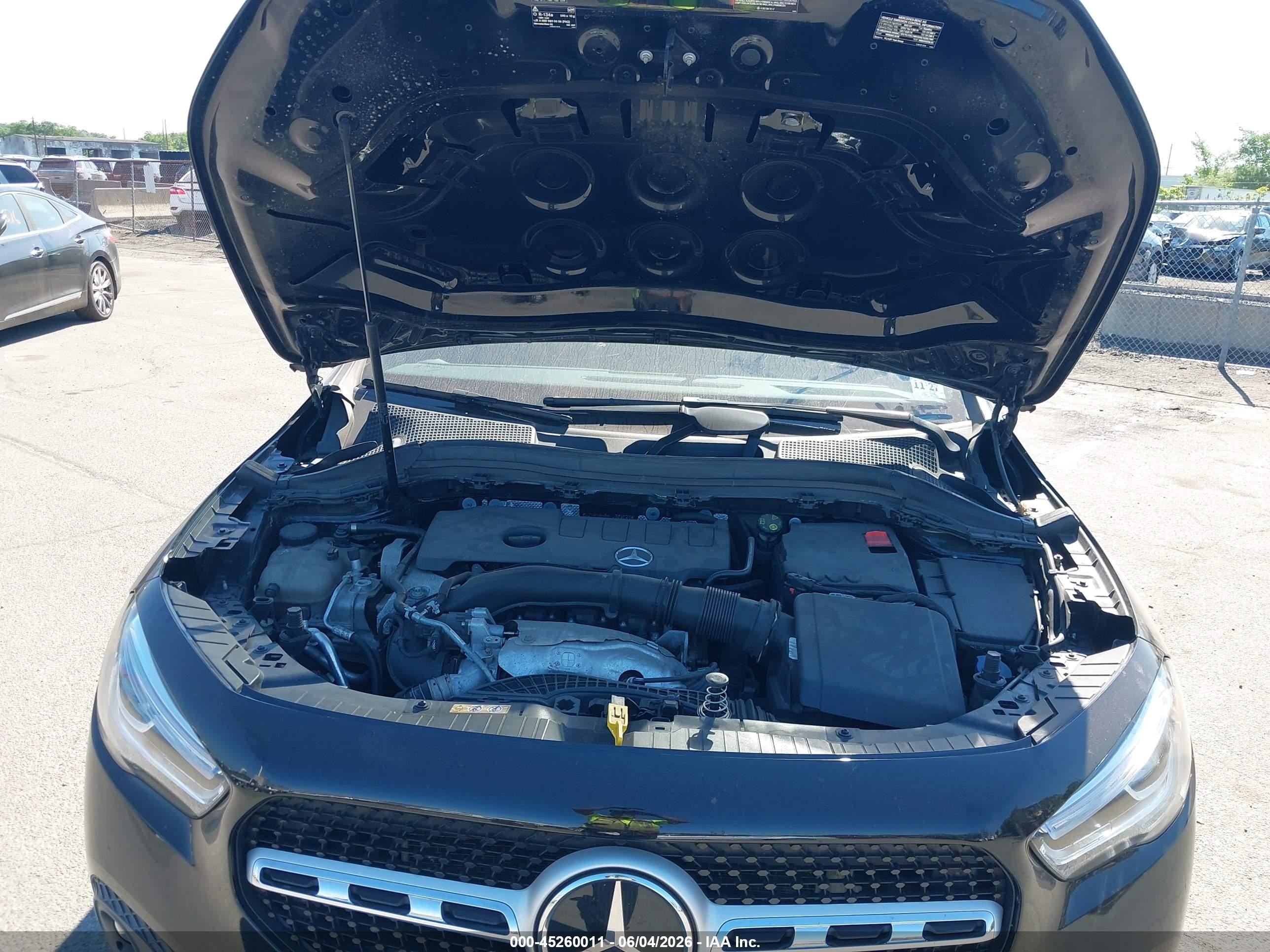 2022 Mercedes-benz Gla Gla 250 Черный vin: W1N4N4HB4NJ389526