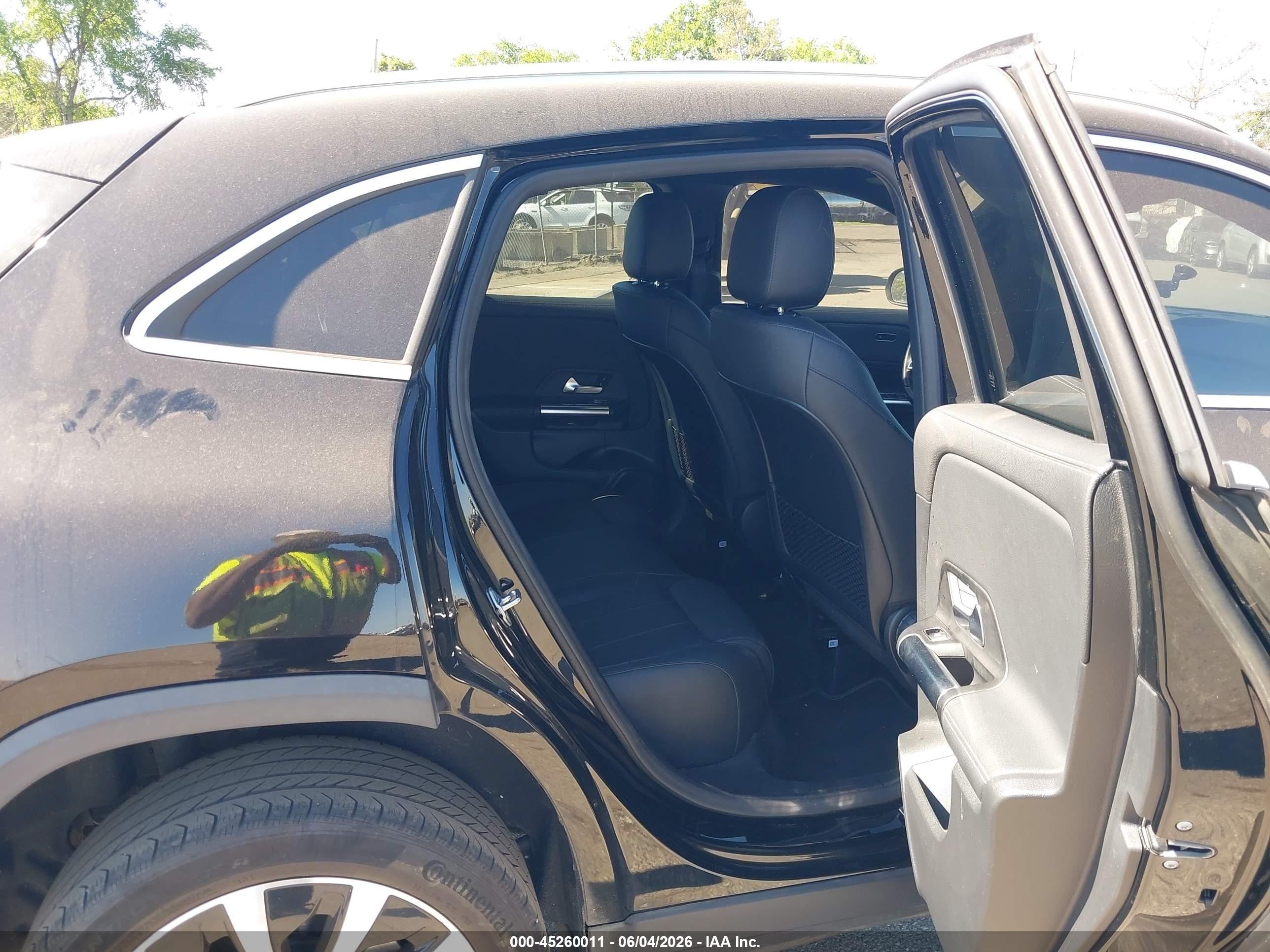 2022 Mercedes-benz Gla Gla 250 Черный vin: W1N4N4HB4NJ389526