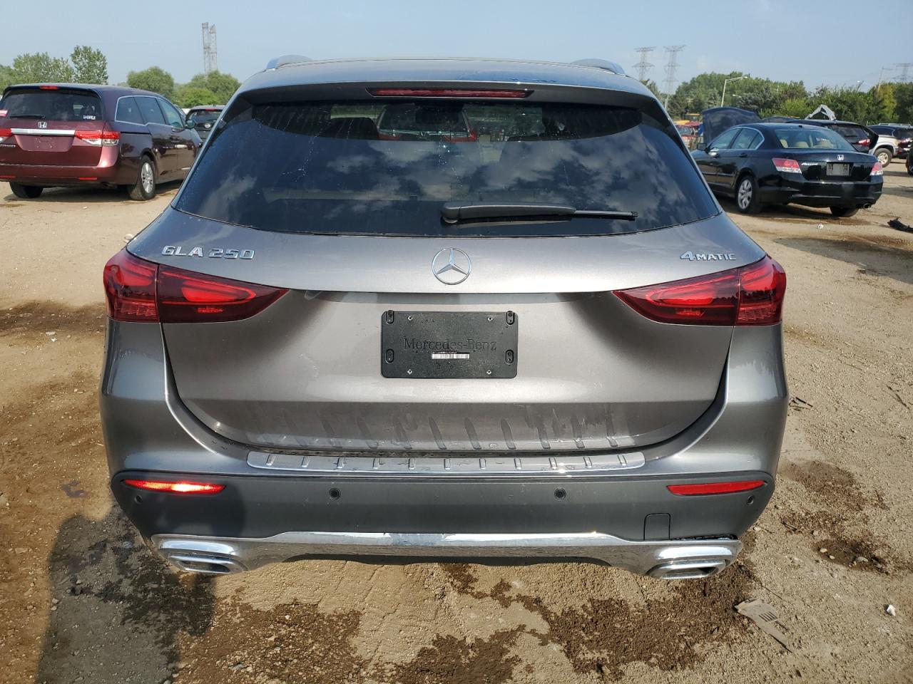 2025 Mercedes-benz Gla 250 4matic Серый vin: W1N4N4HB5SJ706967