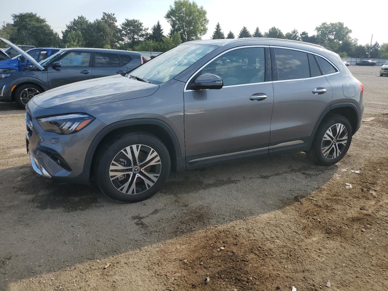 2025 Mercedes-benz Gla 250 4matic Серый vin: W1N4N4HB5SJ706967