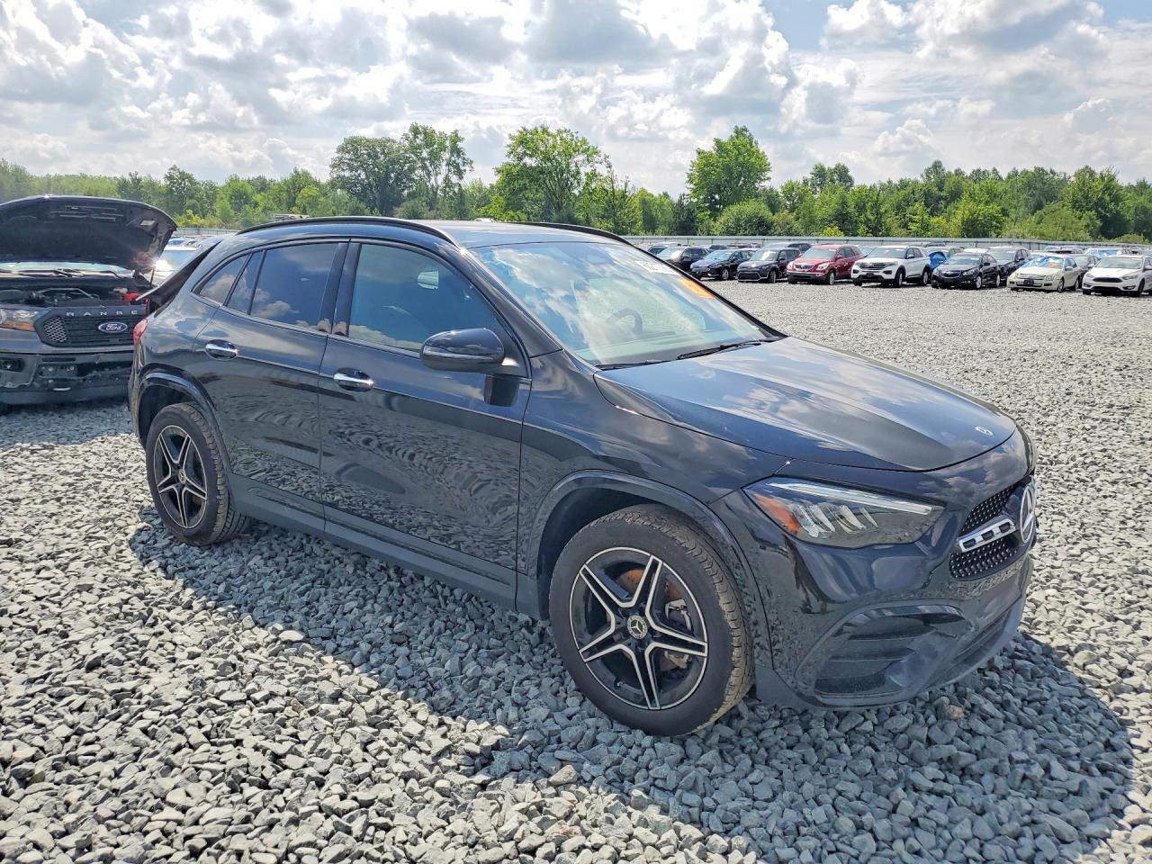 2025 Mercedes-benz Gla Black vin: W1N4N4HB7SJ654869