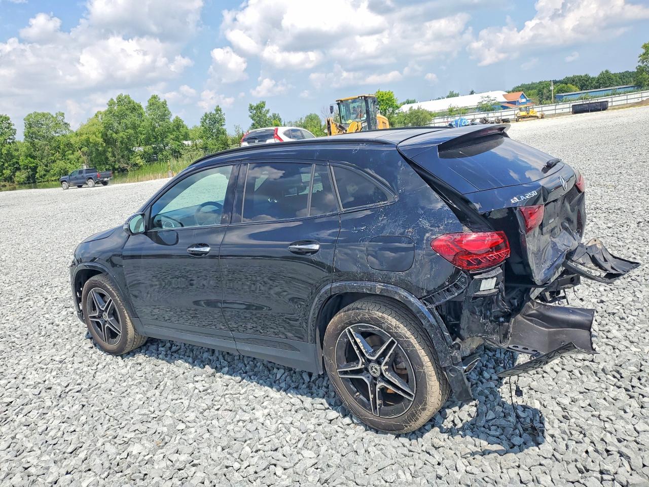 2025 Mercedes-benz Gla Black vin: W1N4N4HB7SJ654869
