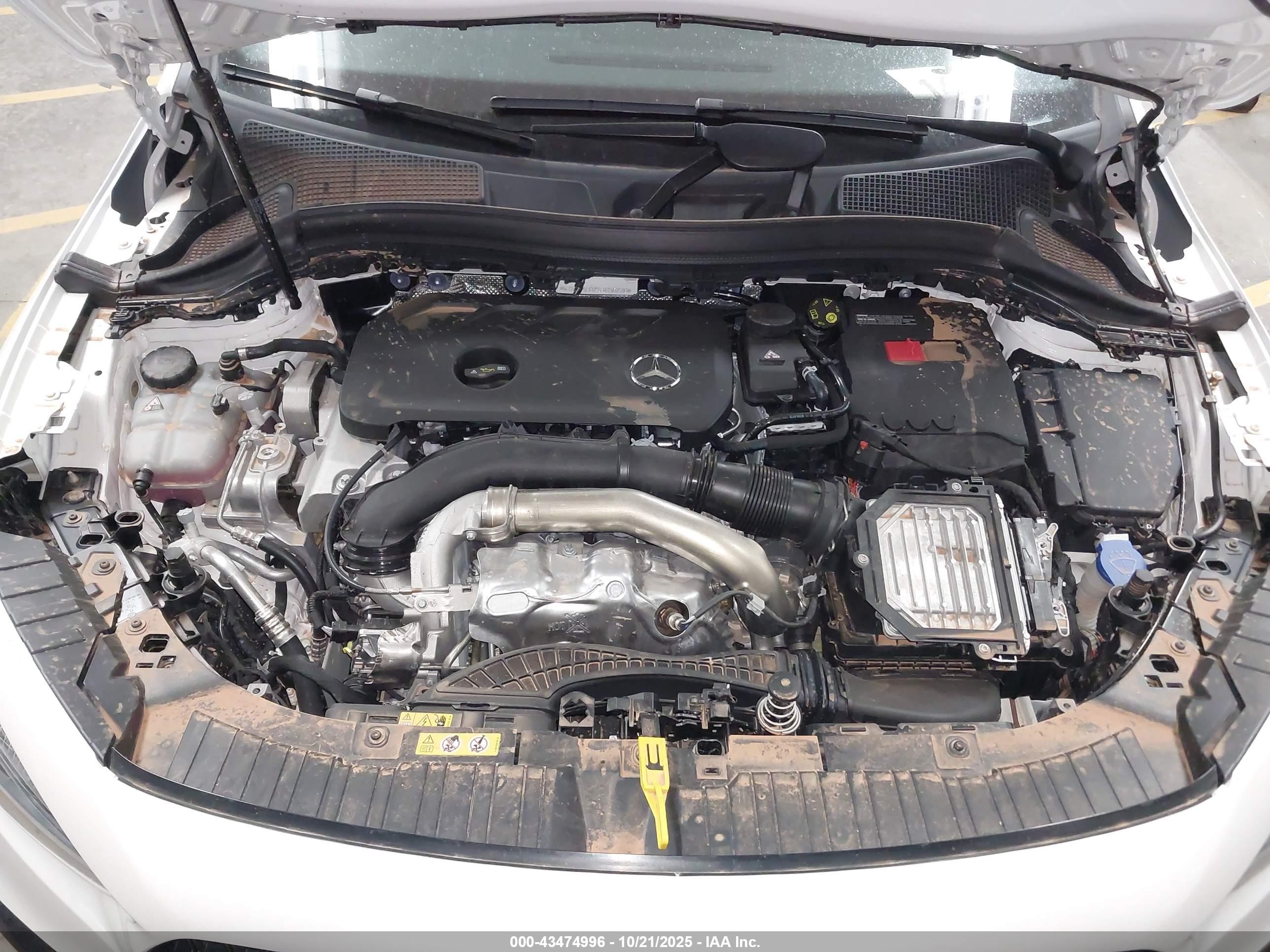 2025 Mercedes-benz Gla 250 4matic Белый vin: W1N4N4HB7SJ658226
