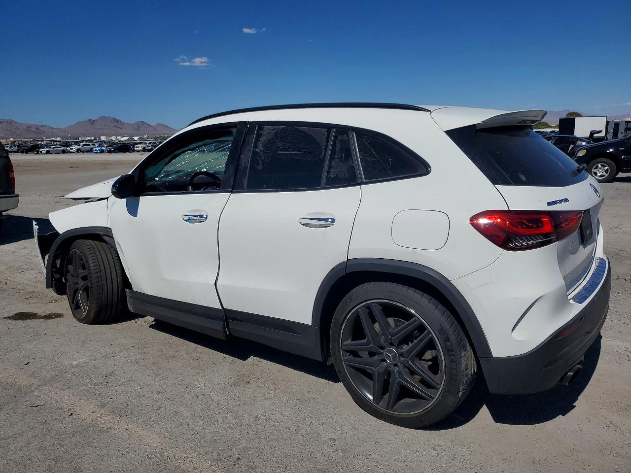 2022 Mercedes-benz Gla 35 Amg White vin: W1N4N5BB5NJ397097