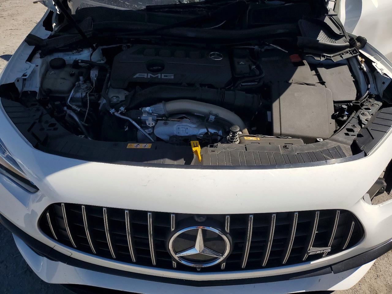 2022 Mercedes-benz Gla 35 Amg White vin: W1N4N5BB5NJ397097