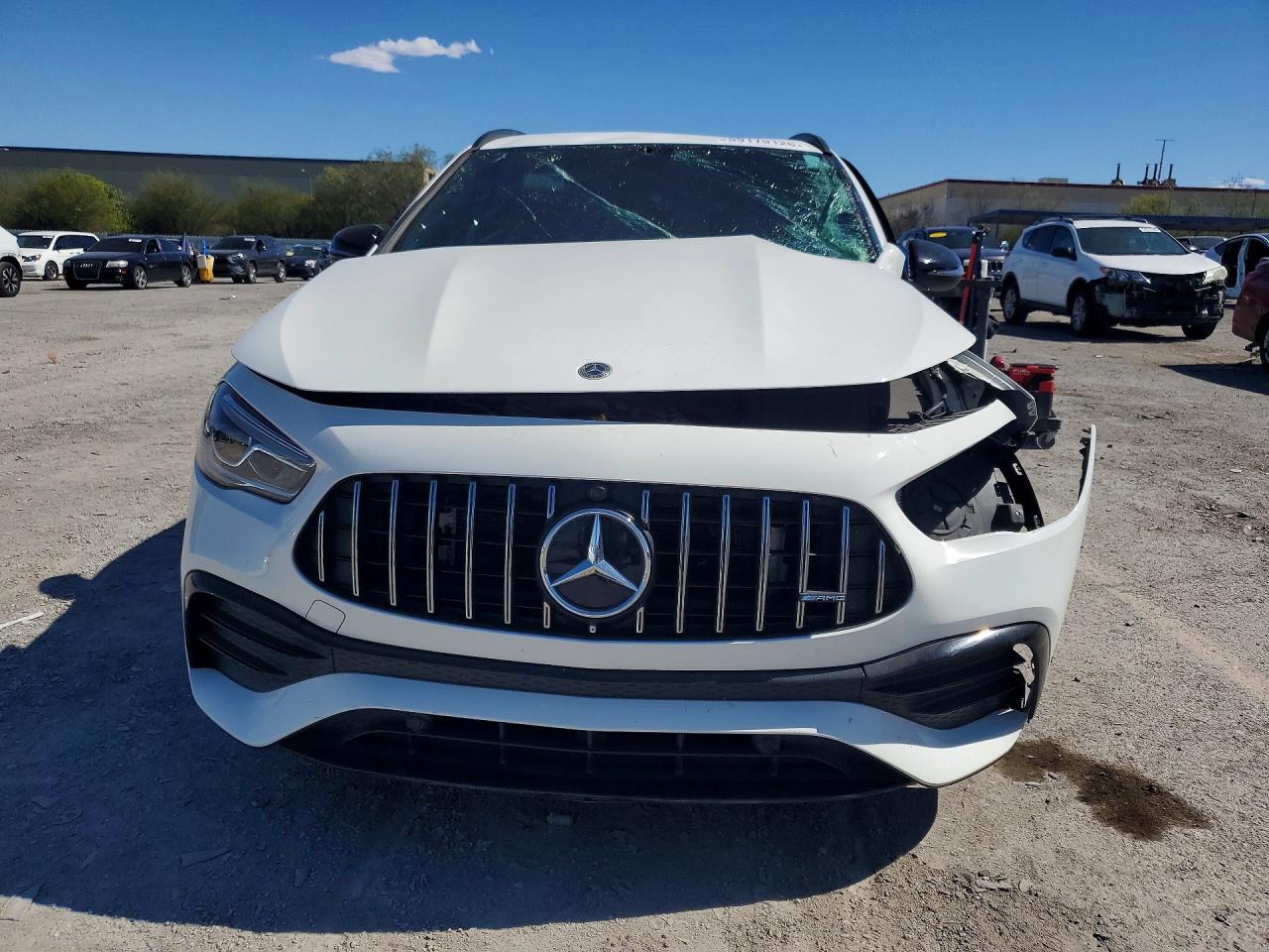 2022 Mercedes-benz Gla 35 Amg White vin: W1N4N5BB5NJ397097